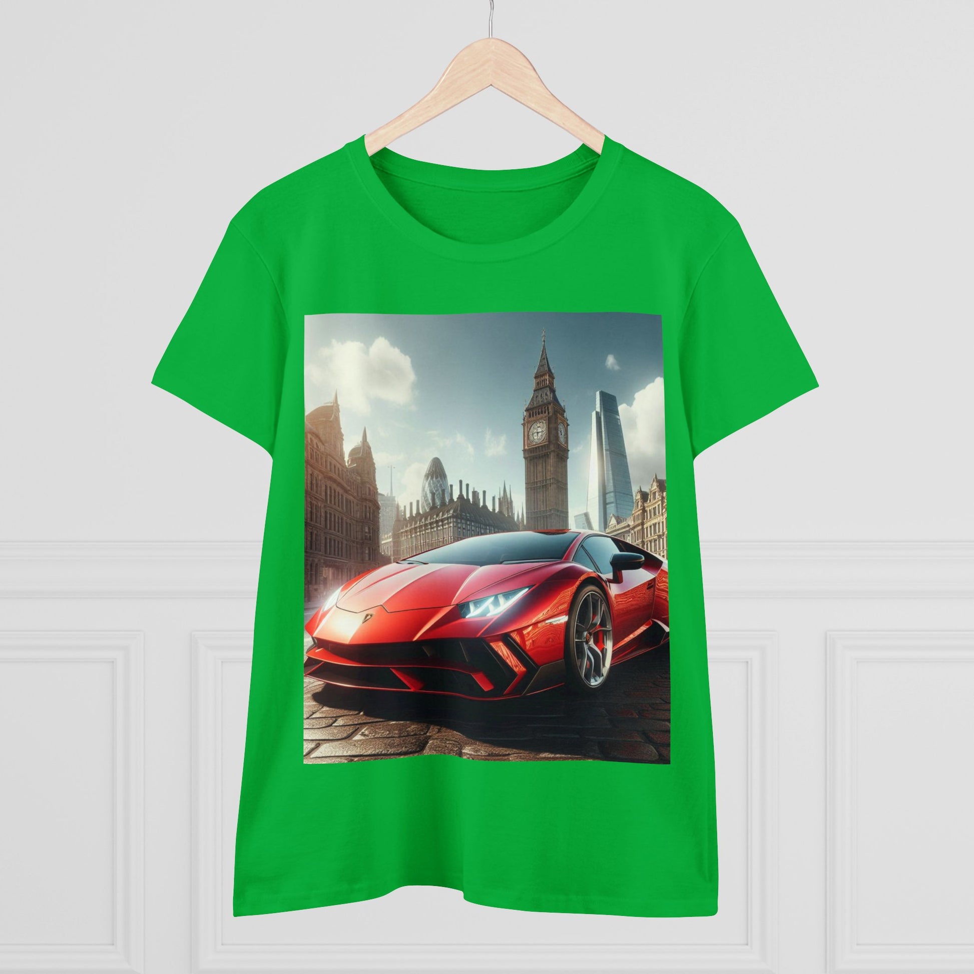 Red Lamborghini T-Shirt T-Shirt Printify