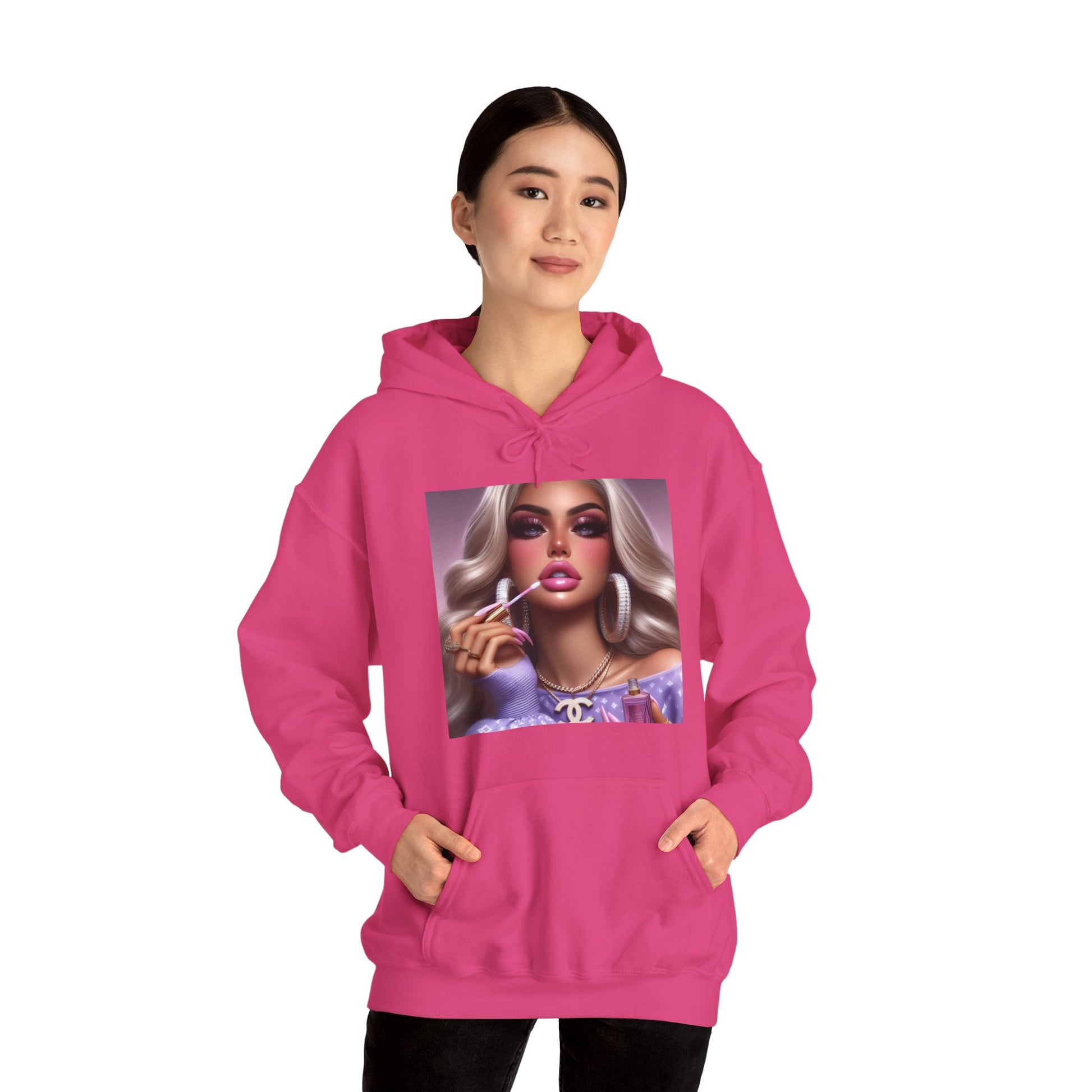 Gloss Up Hoodie Hoodie Printify