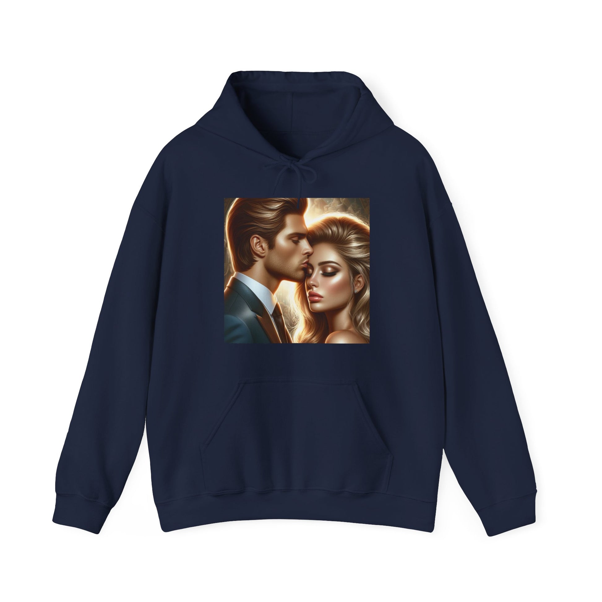 My Love Hoodie Hoodie Printify Navy S