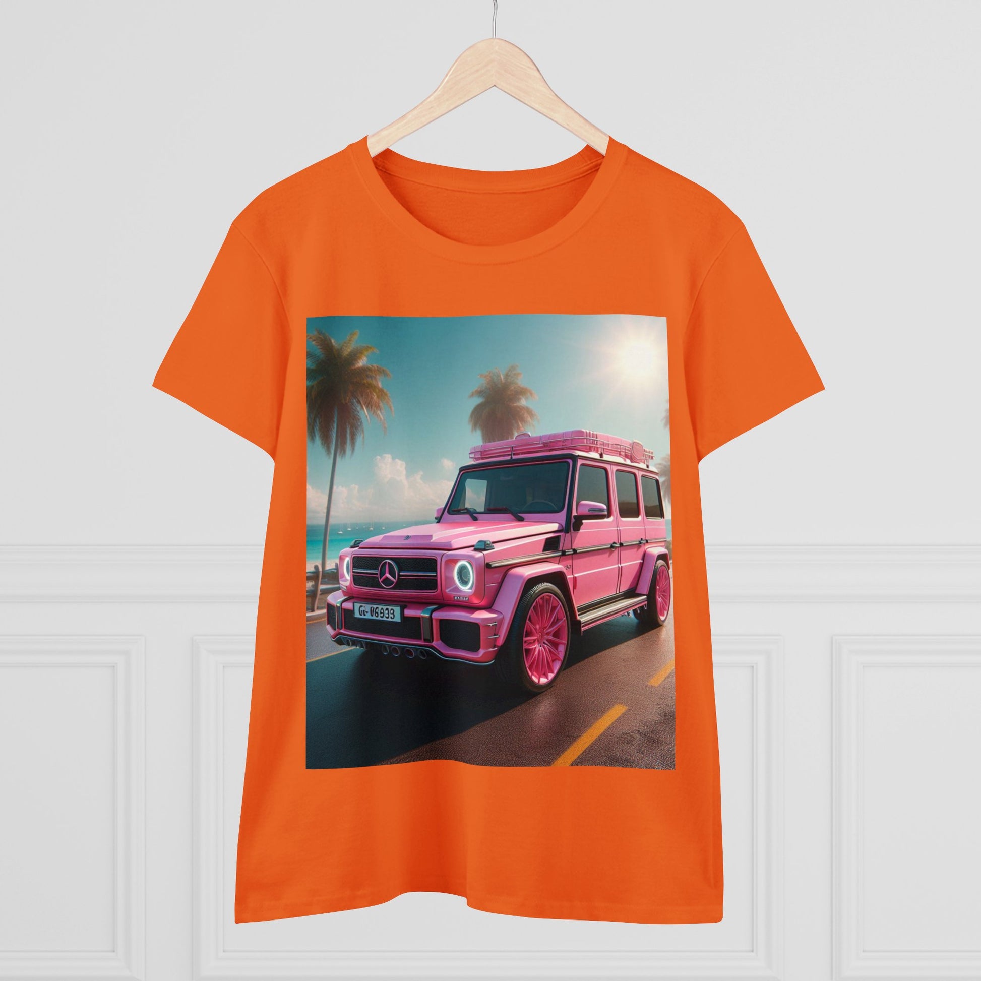 Pink G-Wagon T-Shirt T-Shirt Printify