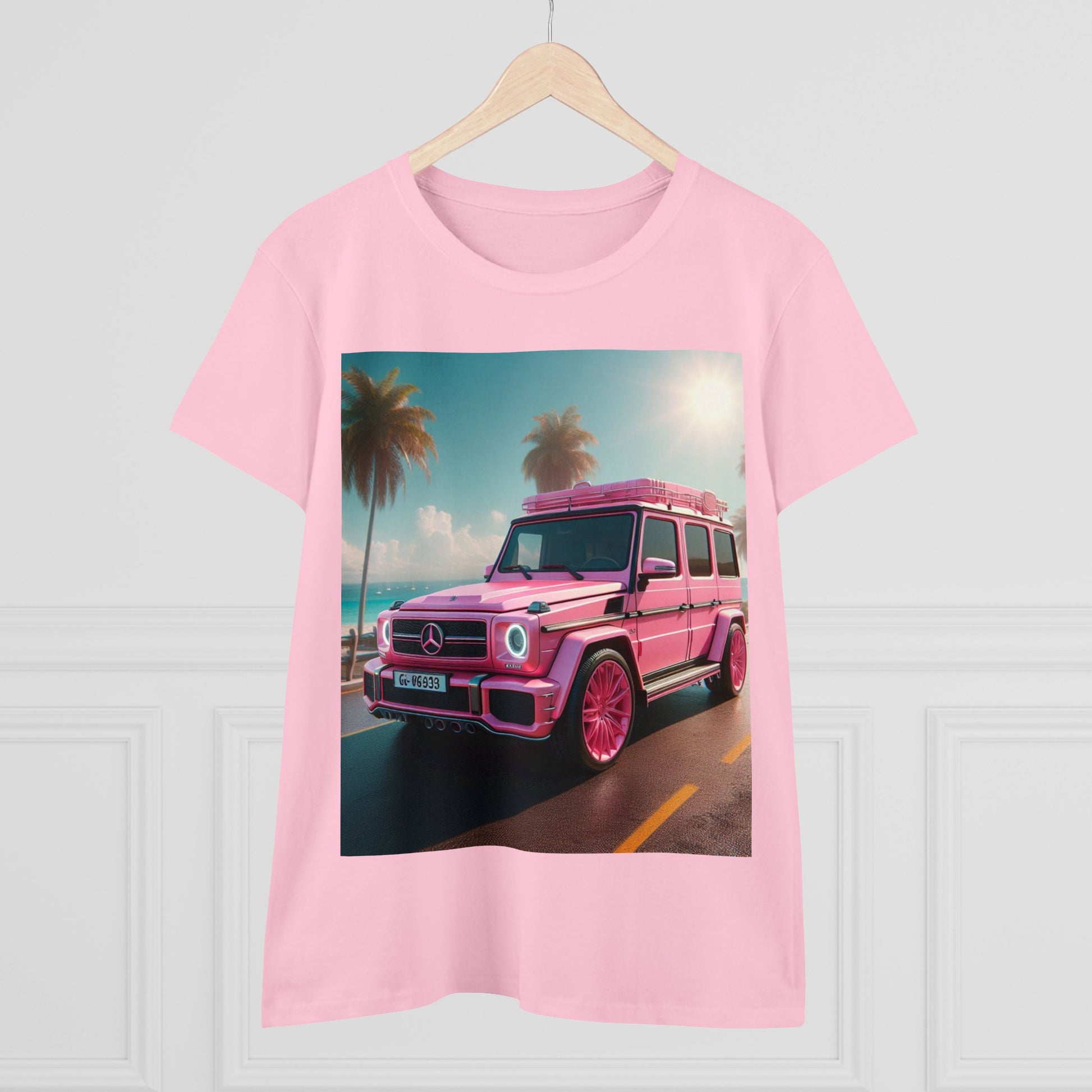 Pink G-Wagon T-Shirt T-Shirt Printify