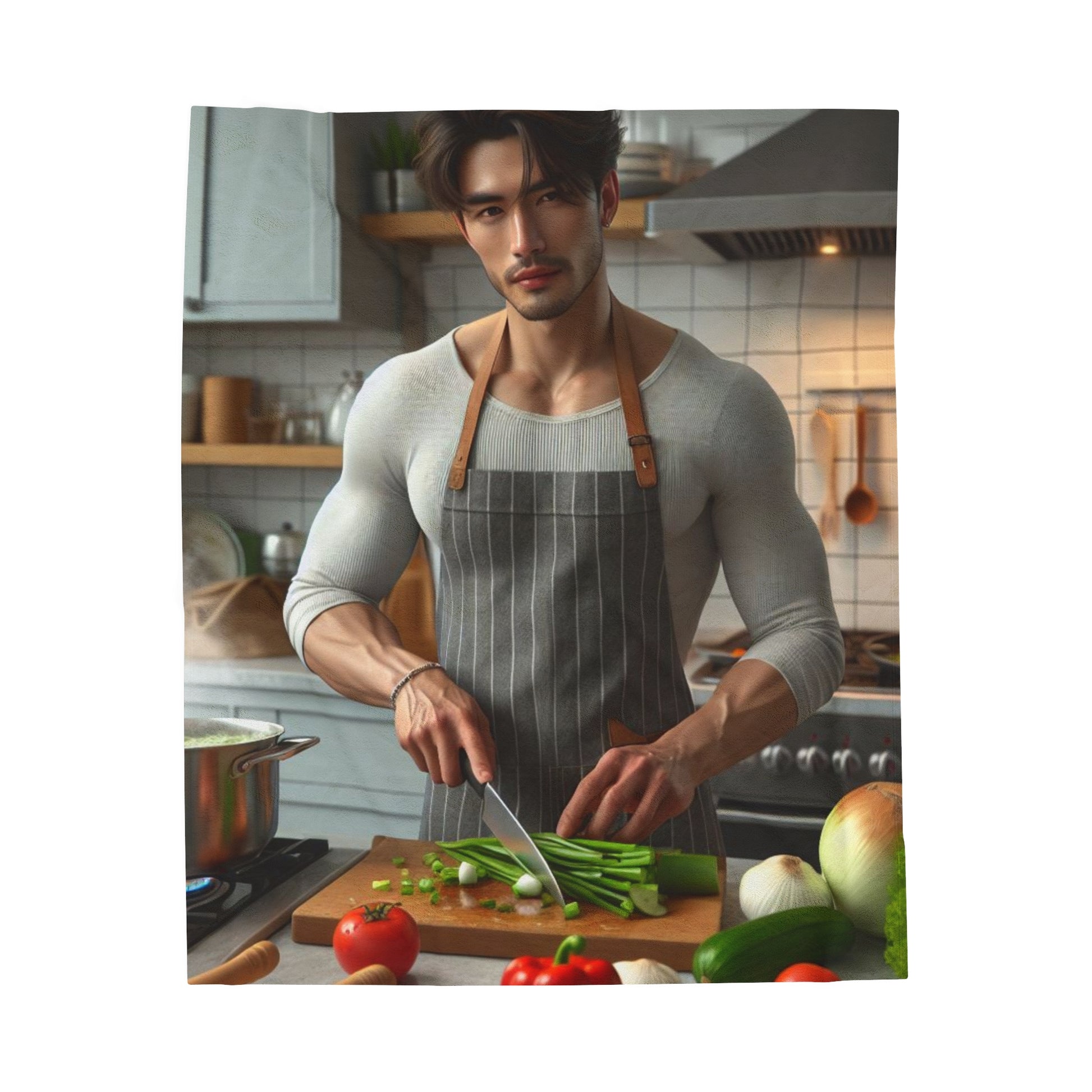 Dinner Time Plush Blanket All Over Prints Printify 50" × 60"