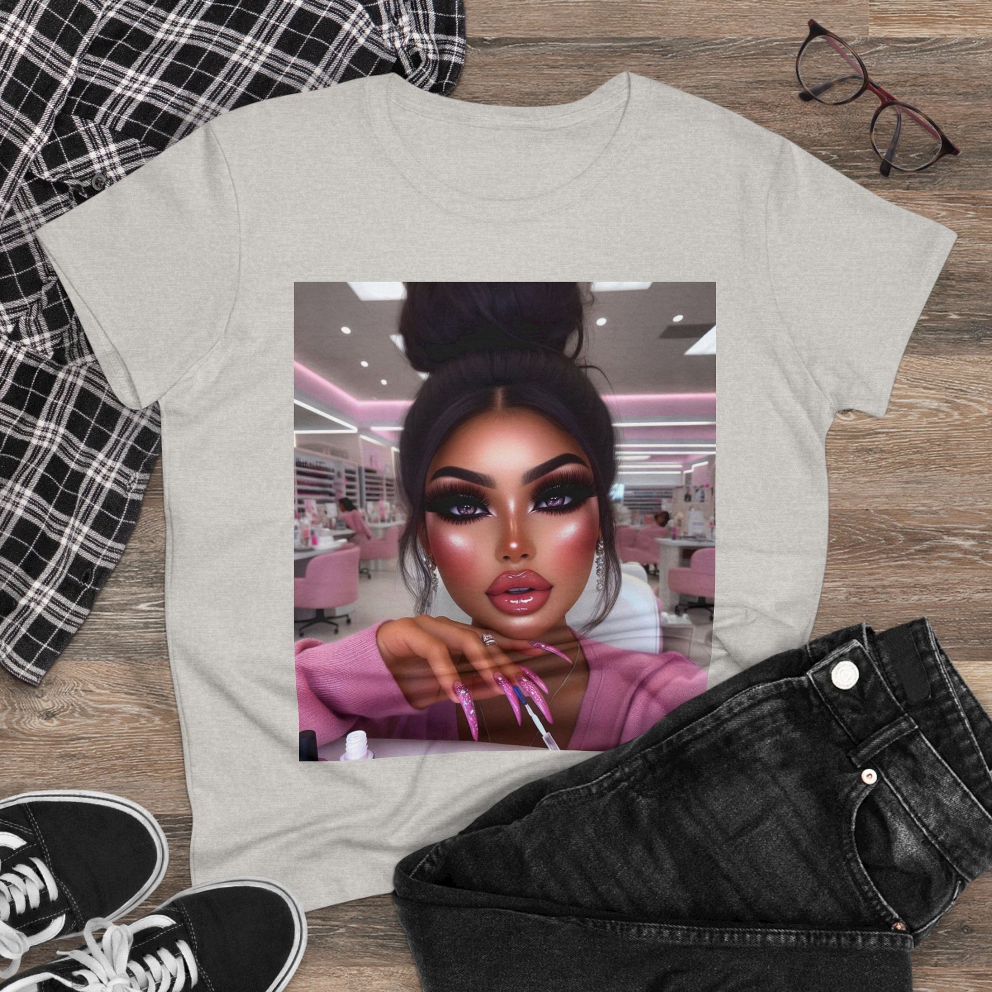 Nail Day T-Shirt T-Shirt Printify