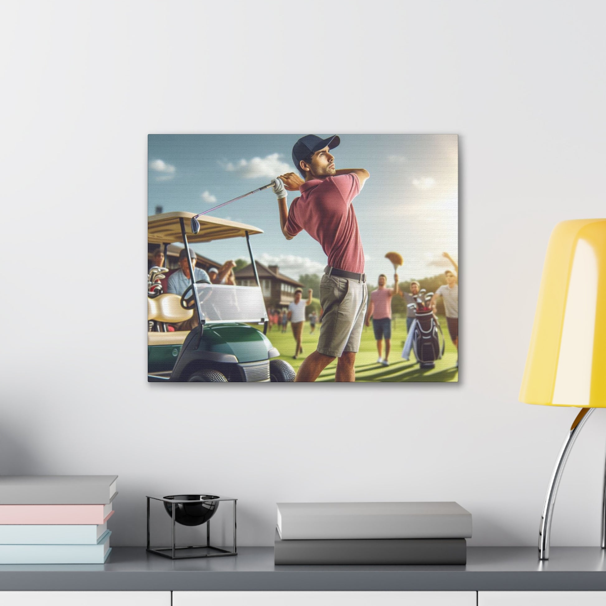 Golf Tournament Canvas Canvas Printify 20″ x 16″ (Horizontal) 0.75''