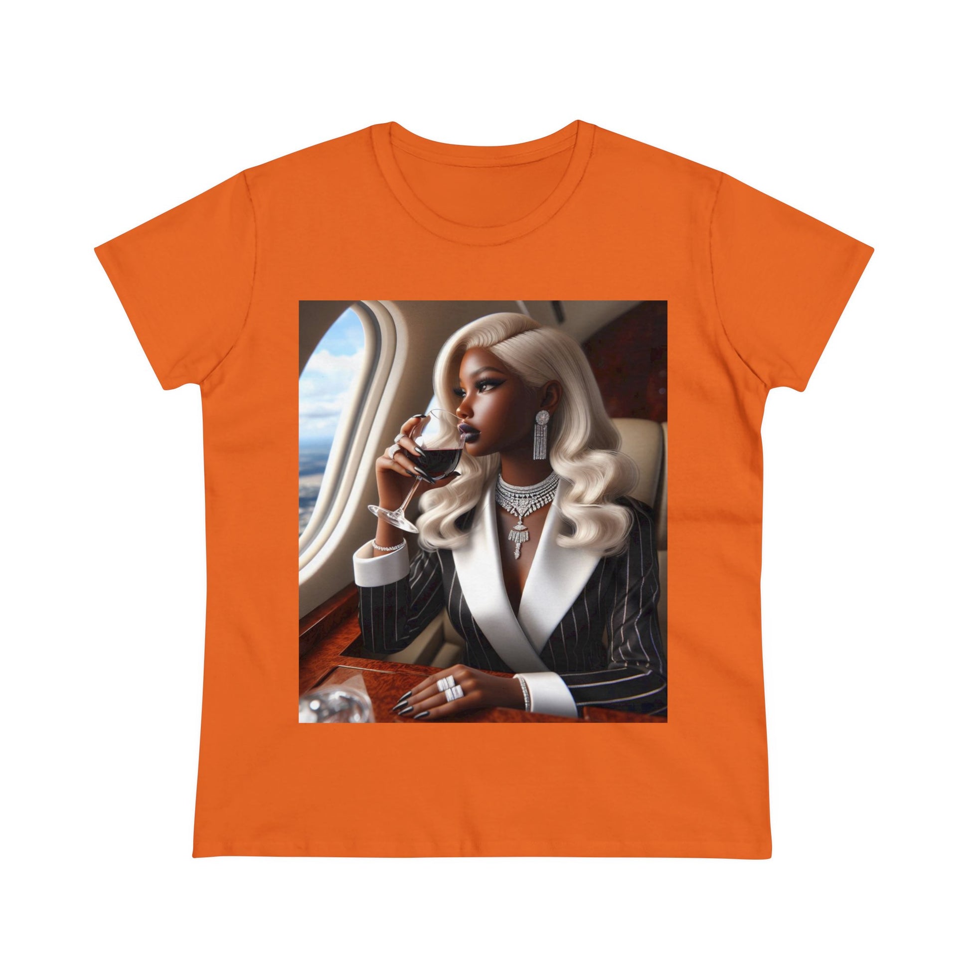 Private Business T-Shirt T-Shirt Printify Orange S