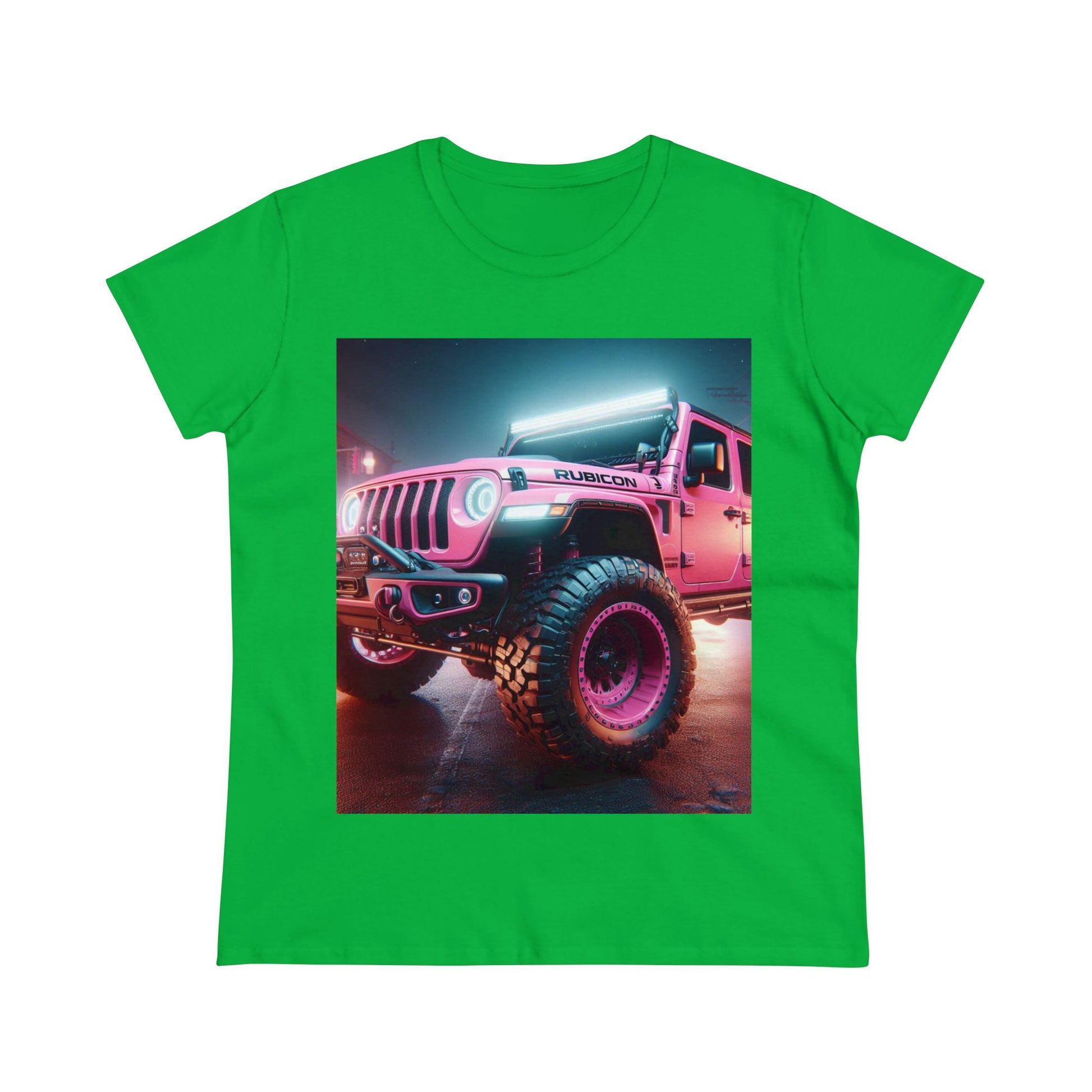 Pink Rubicon T-Shirt T-Shirt Printify Irish Green S