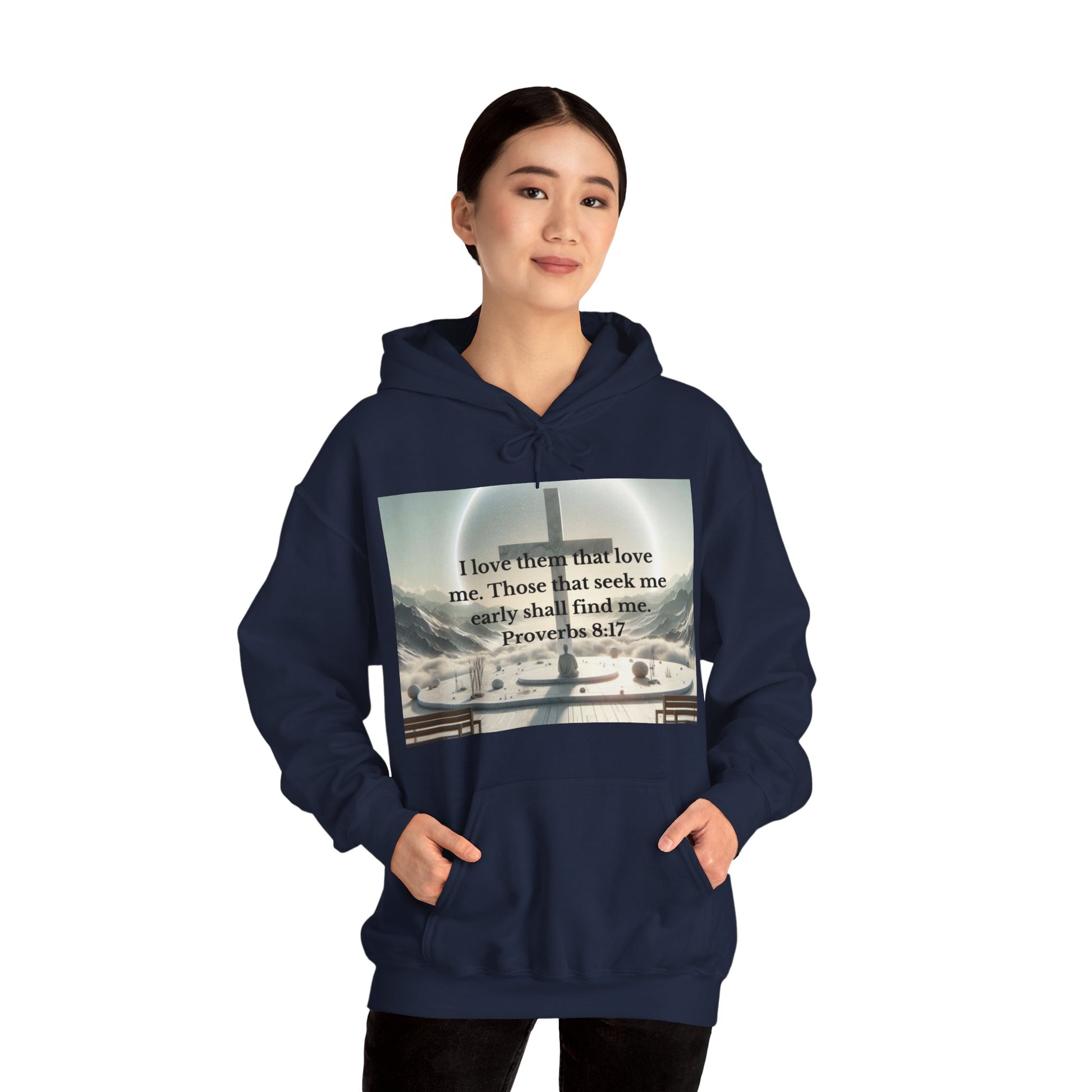 Proverbs 8:17 Hoodie Hoodie Printify
