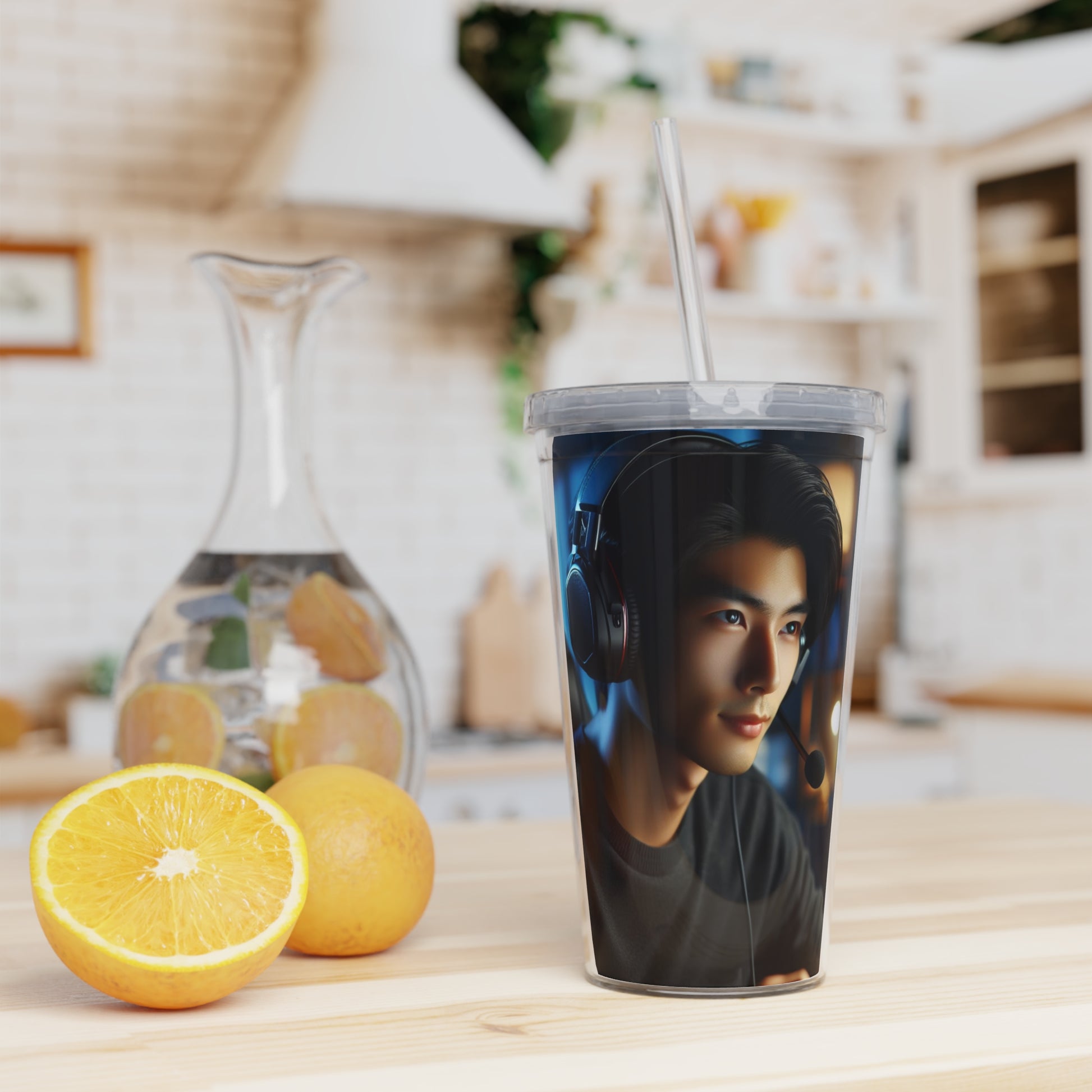Game Time Tumbler with Straw Mug Printify