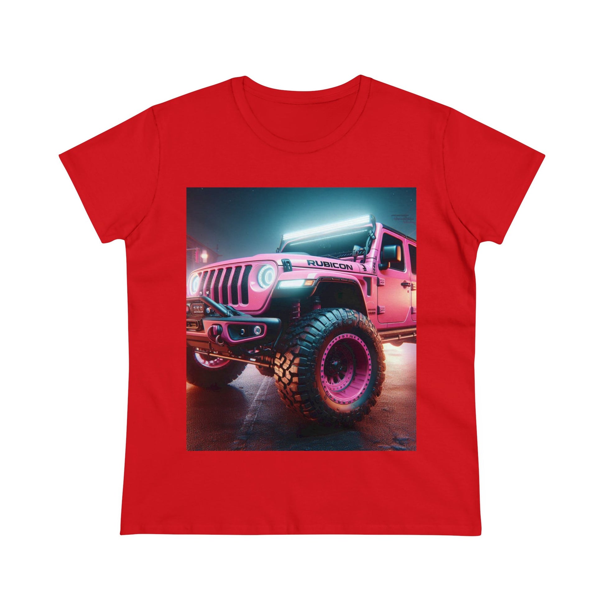 Pink Rubicon T-Shirt T-Shirt Printify Red S