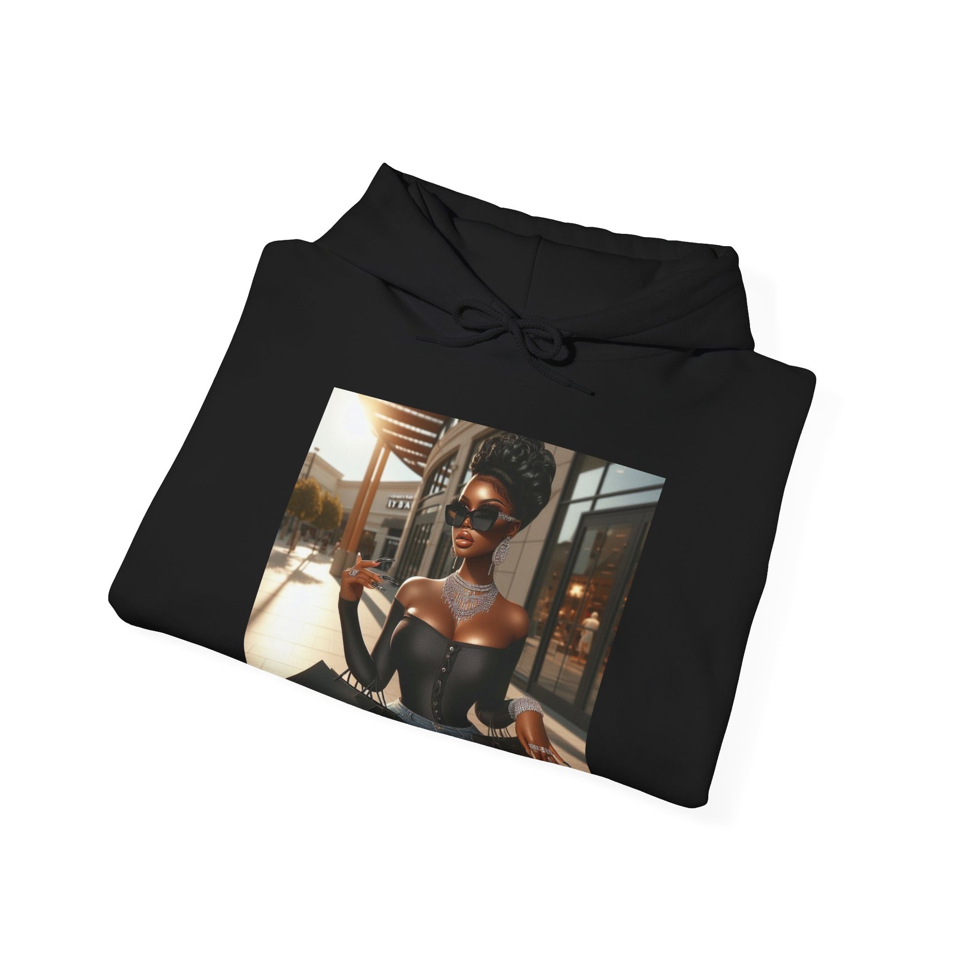 Let's Shop Hoodie Hoodie Printify