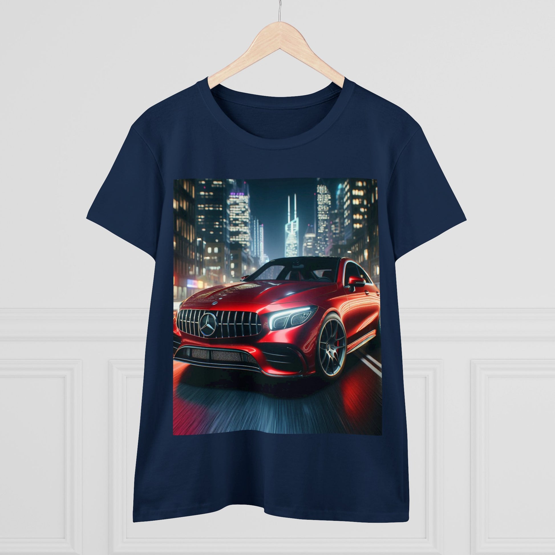 Red Mercedes T-Shirt T-Shirt Printify