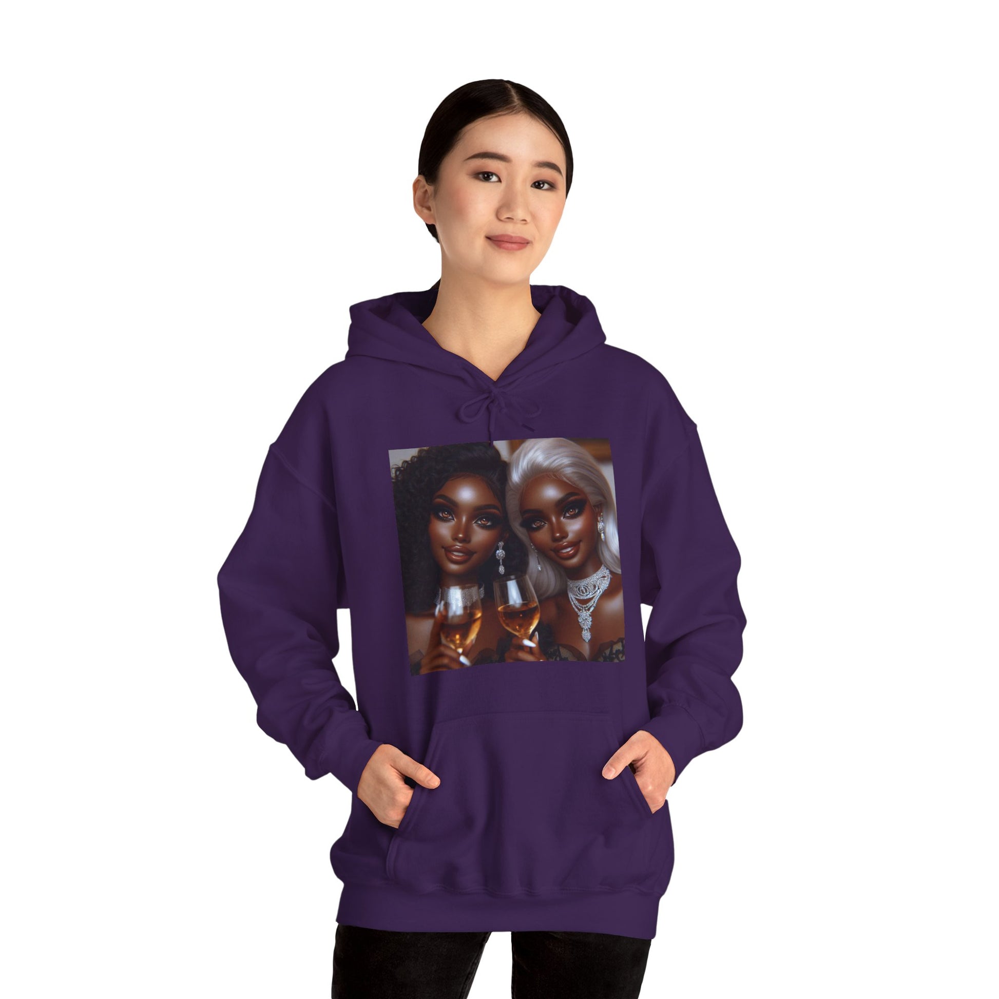 Cheers Hoodie Hoodie Printify