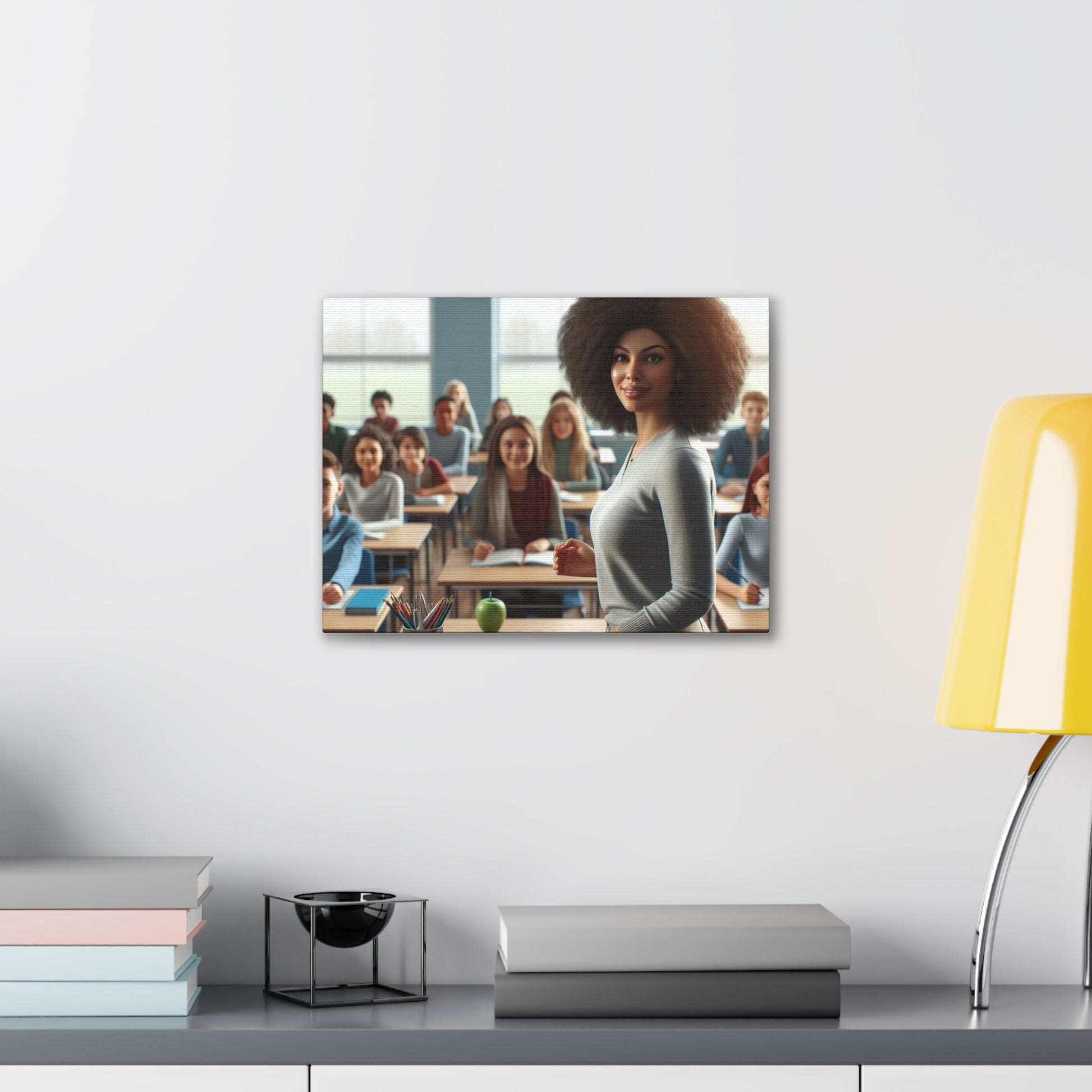 Class in Session Canvas Canvas Printify 16″ x 12″ (Horizontal) 0.75''