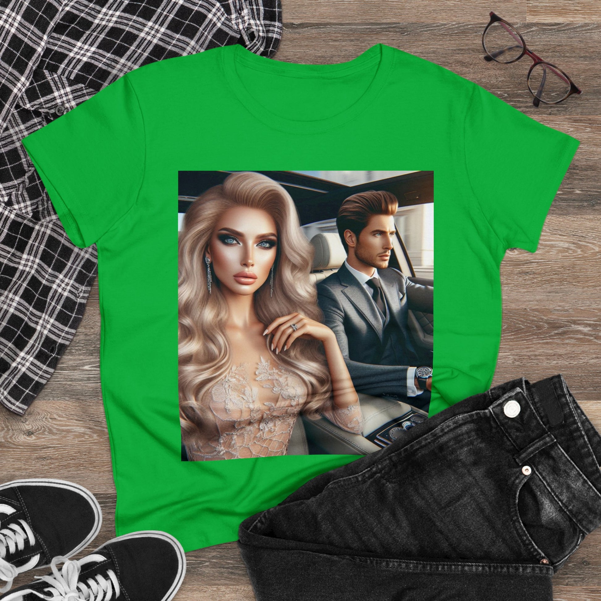 Elegant Drive T-Shirt T-Shirt Printify