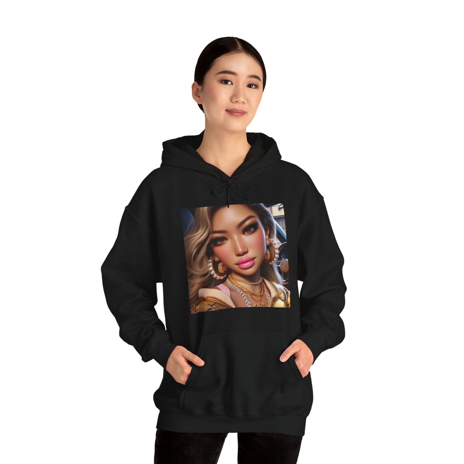 Car Beauty Hoodie Hoodie Printify