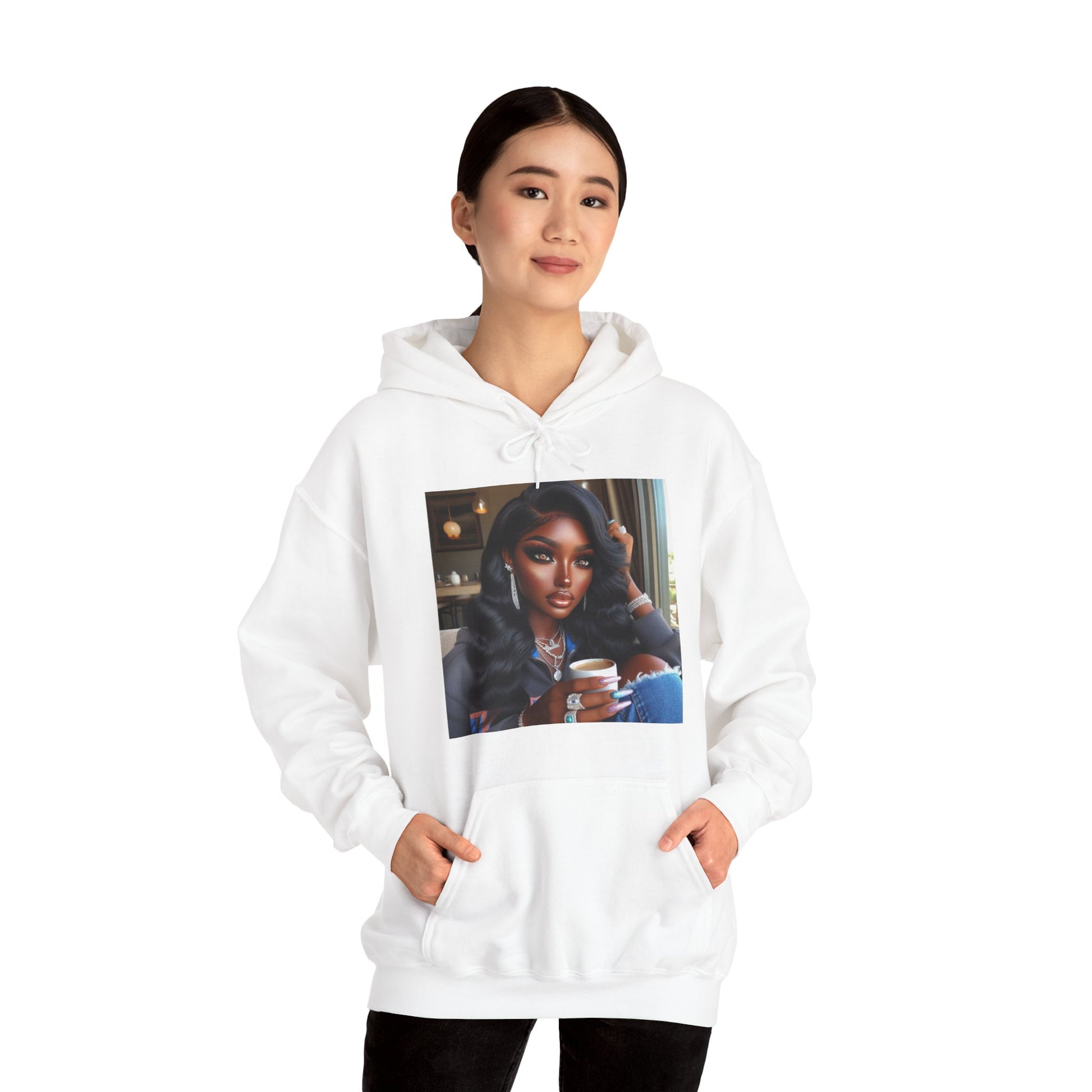 Coffee Break Hoodie Hoodie Printify
