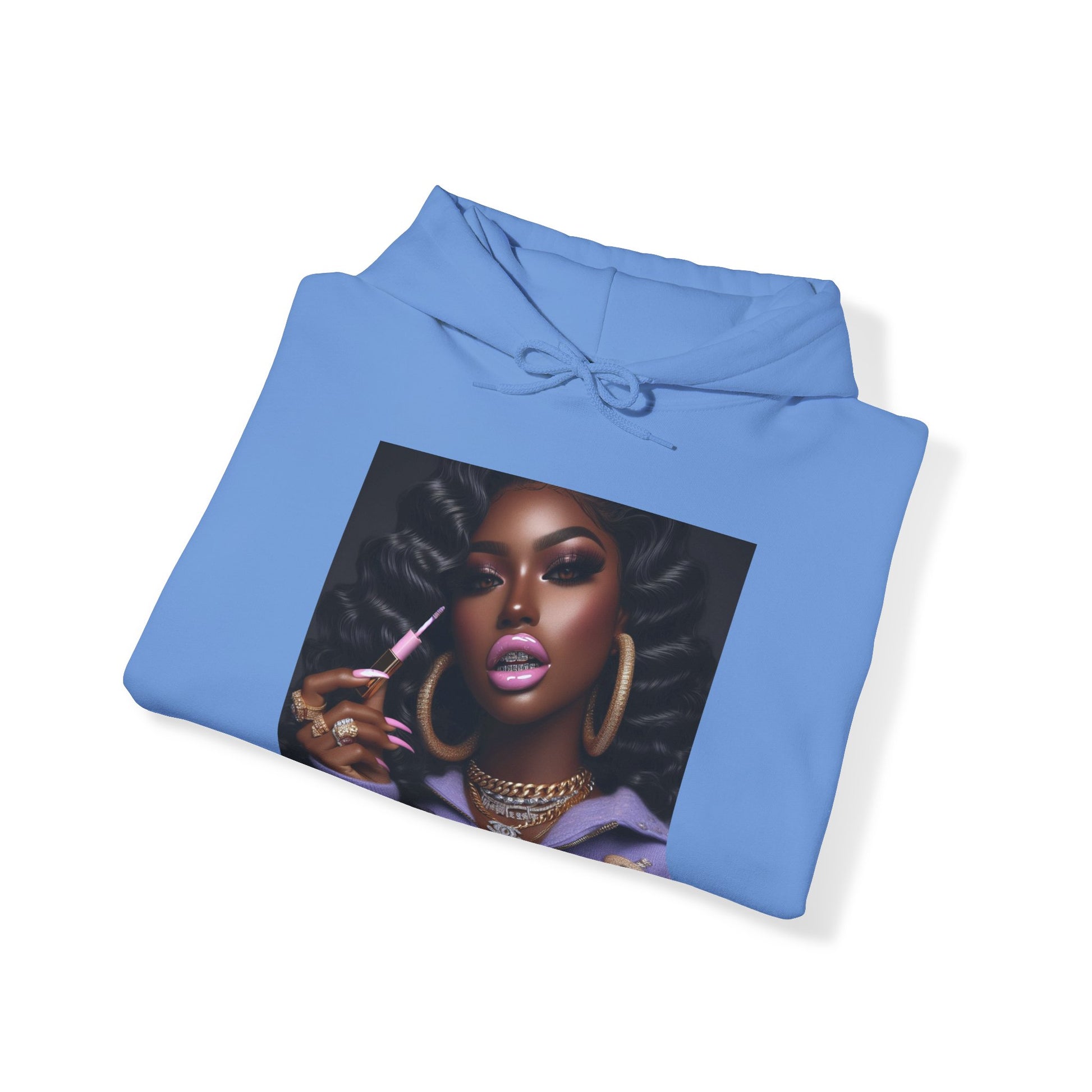 Gloss Up Hoodie Hoodie Printify