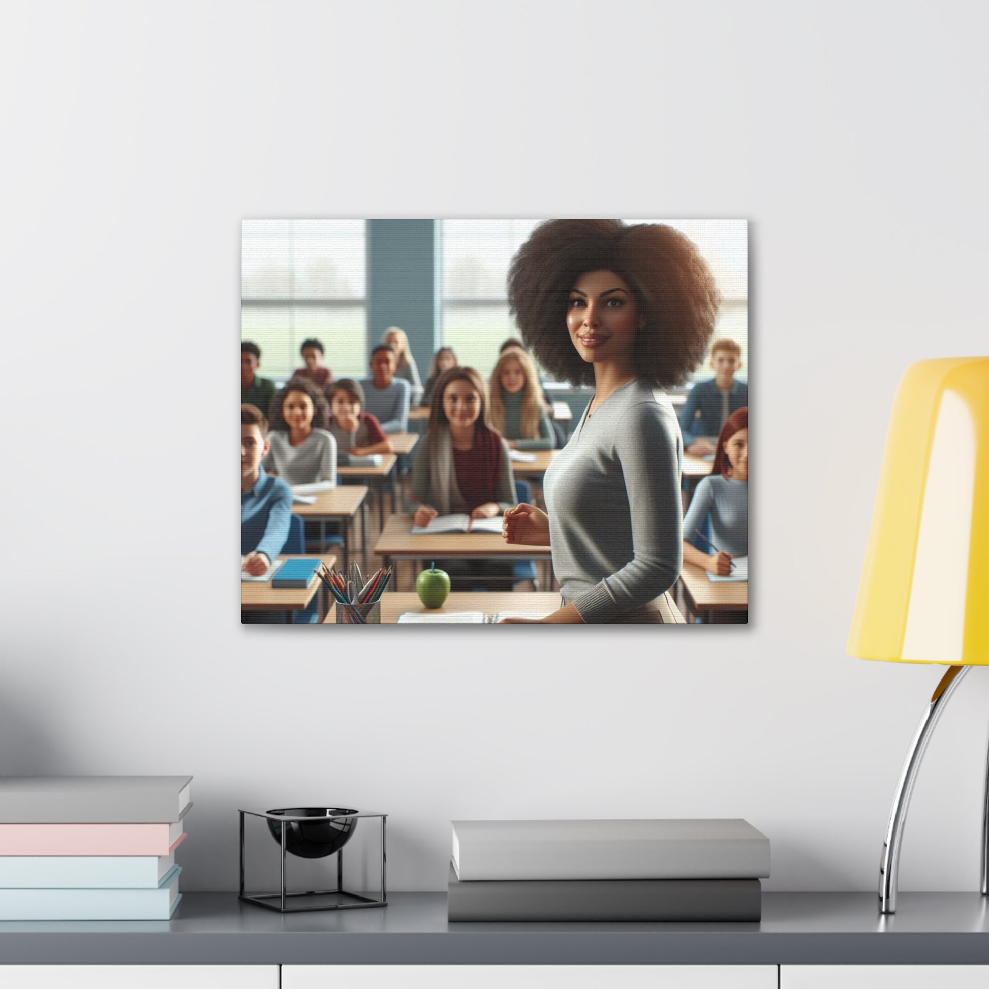 Class in Session Canvas Canvas Printify 20″ x 16″ (Horizontal) 0.75''