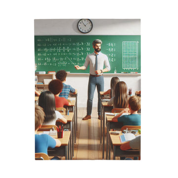 Class in Session Plush Blanket All Over Prints Printify 30" × 40"