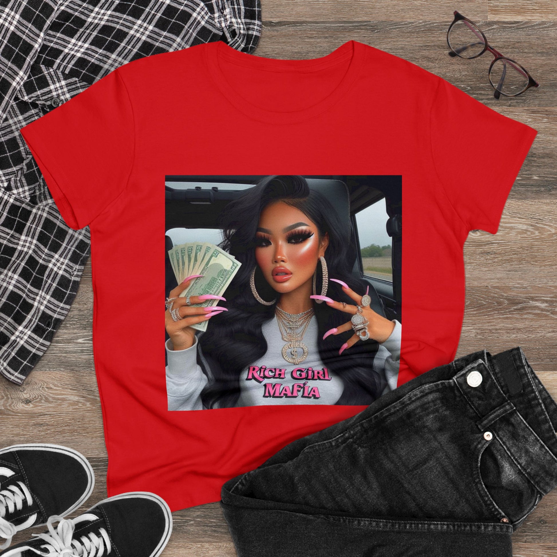 Rich Girl Mafia T-Shirt T-Shirt Printify