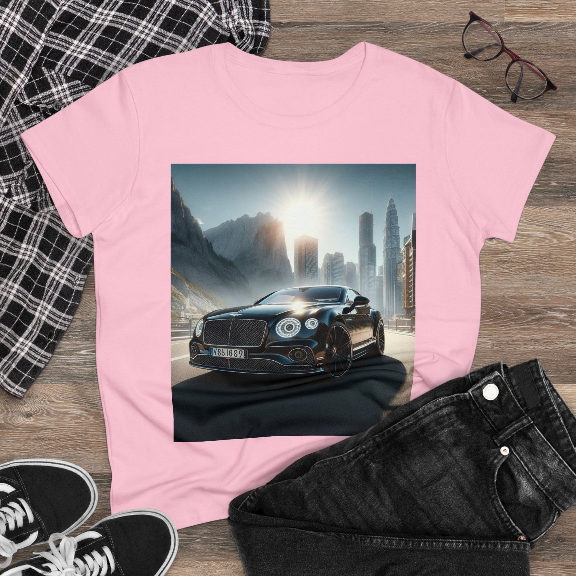 Black Bentley T-Shirt T-Shirt Printify
