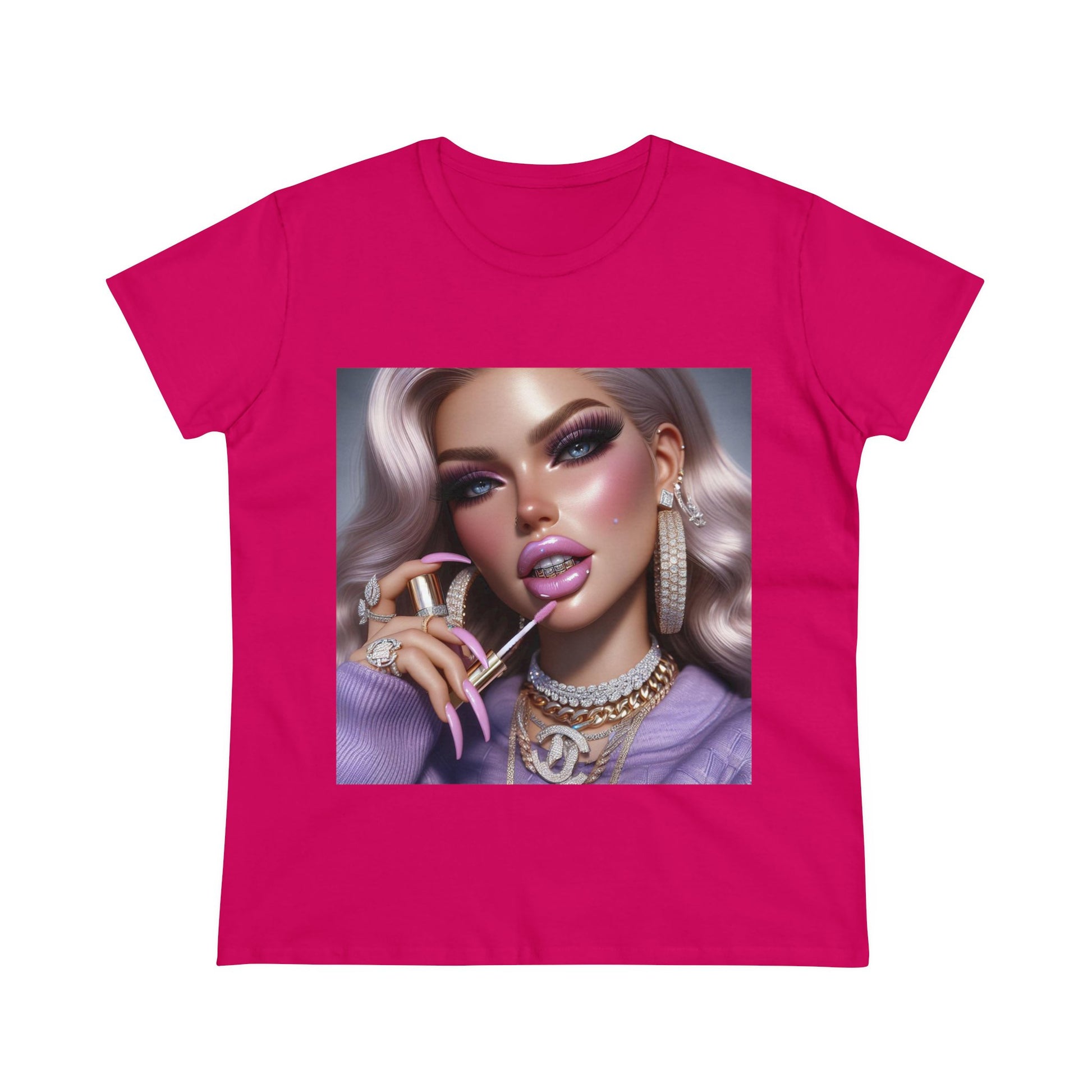 Gloss Up T-Shirt T-Shirt Printify Heliconia S