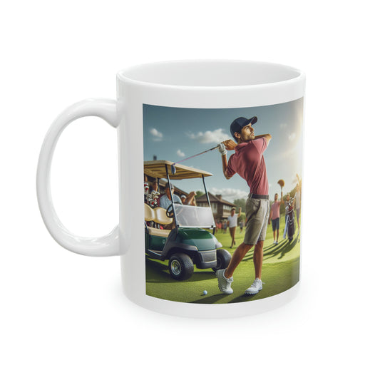 Golf Tournament Mug Mug Printify 11oz
