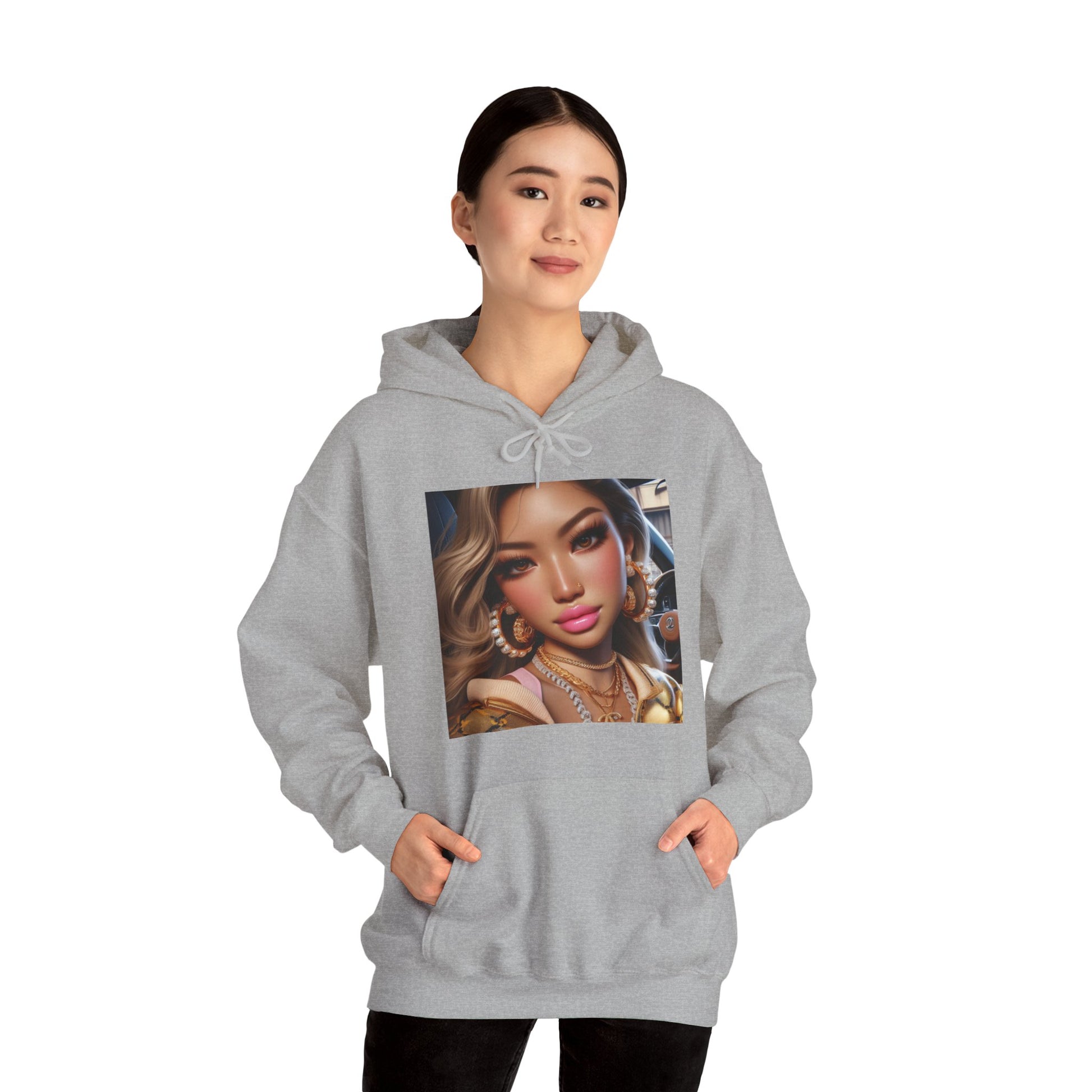 Car Beauty Hoodie Hoodie Printify