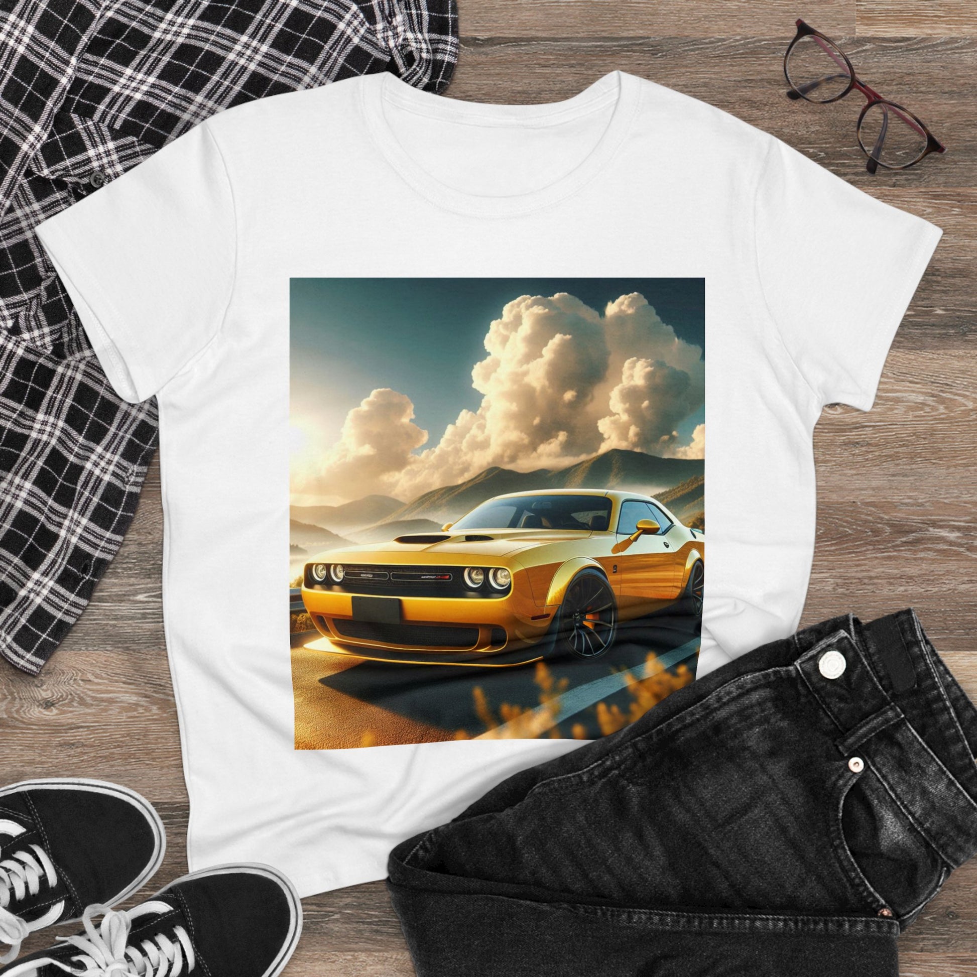 Yellow Challenger T-Shirt T-Shirt Printify