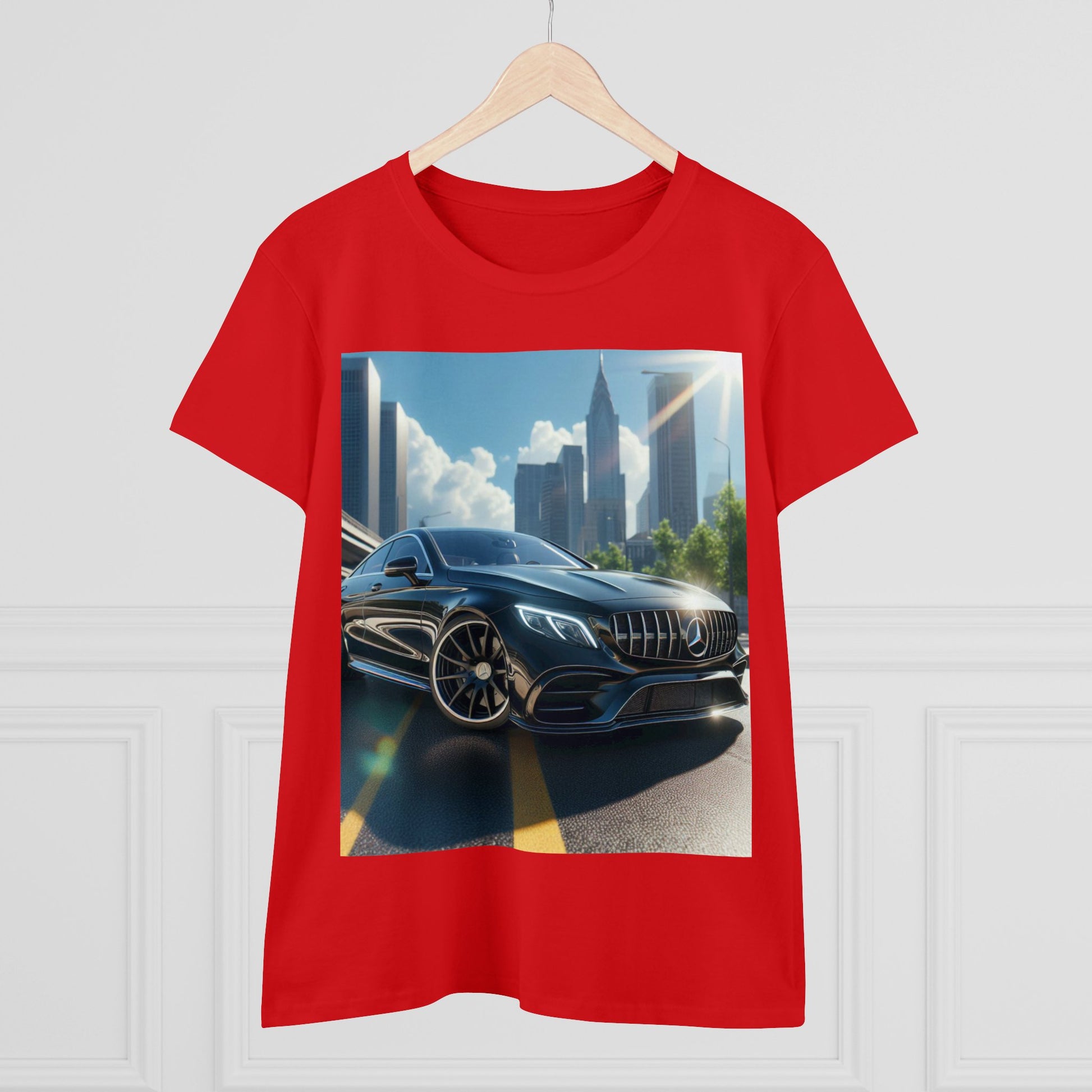 Black Mercedes T-Shirt T-Shirt Printify