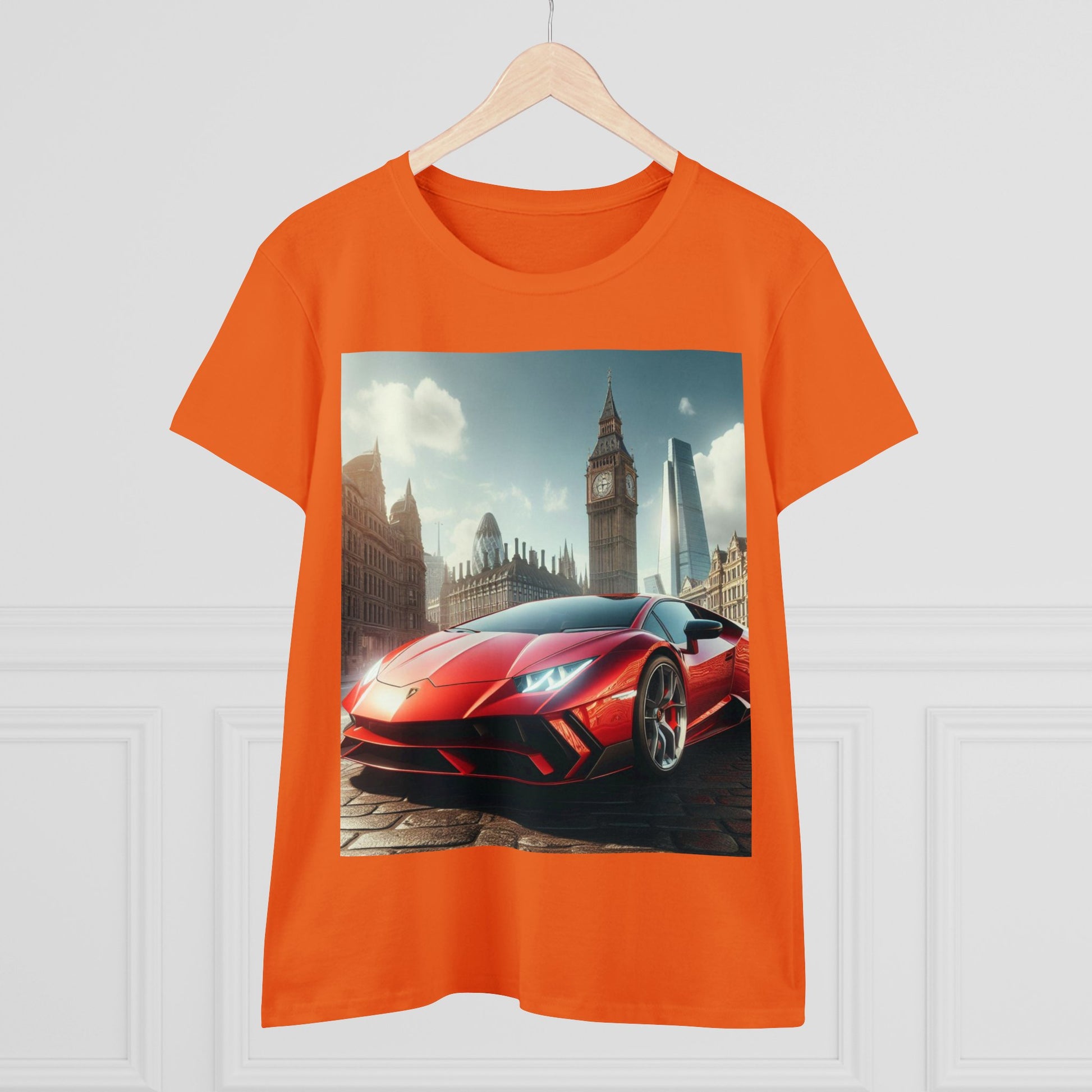 Red Lamborghini T-Shirt T-Shirt Printify