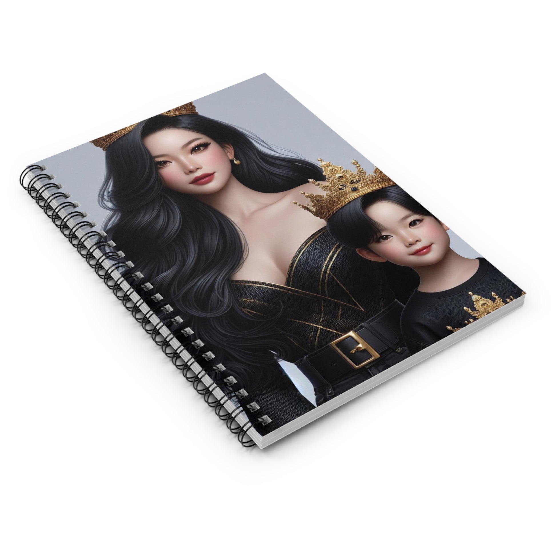 Royalty Spiral Notebook Paper products Printify