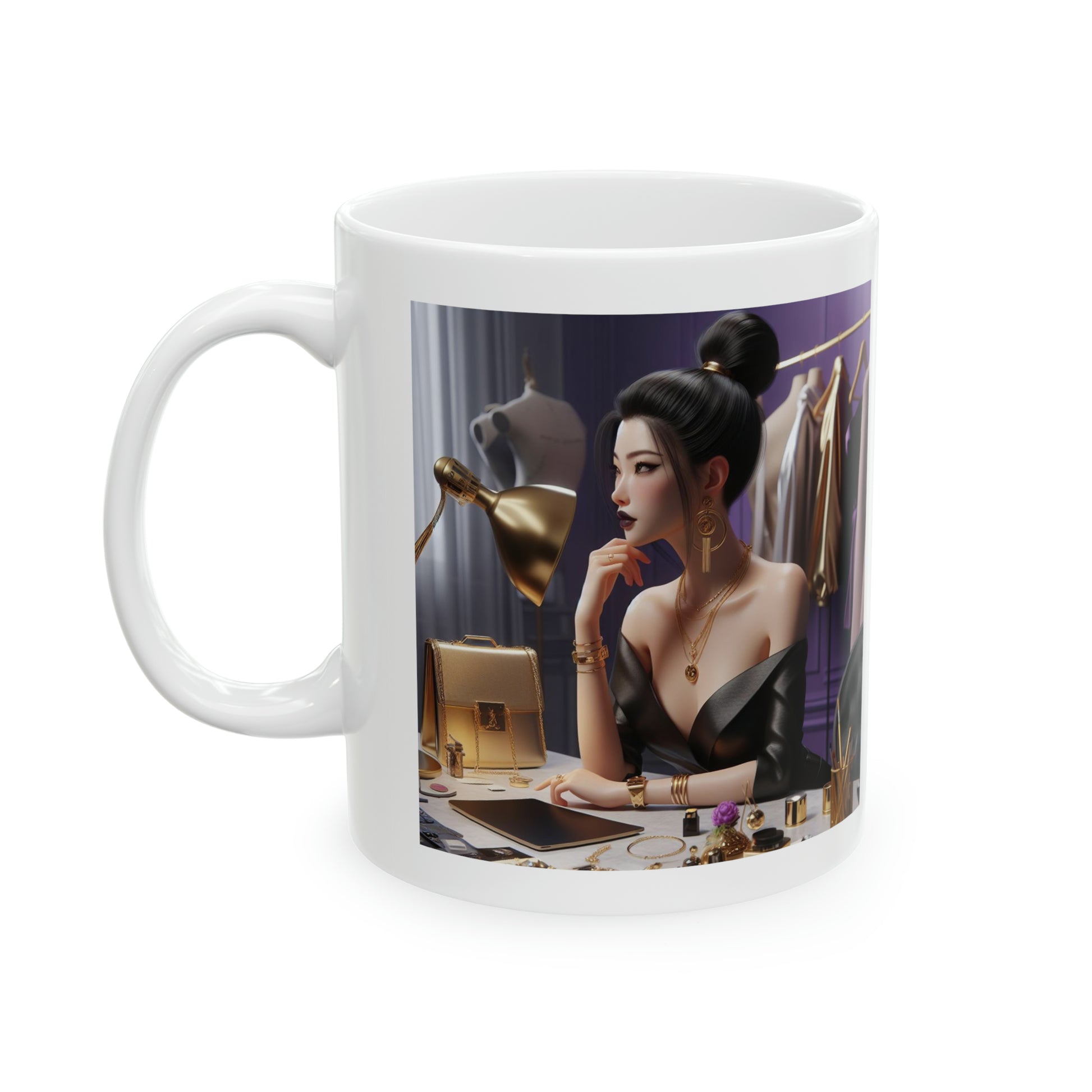 Fashion and Beauty Mug Mug Printify 11oz