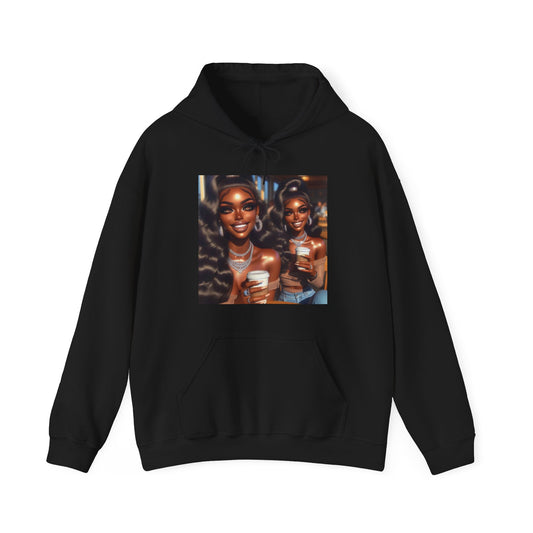 Twinning Hoodie Hoodie Printify Black 3XL