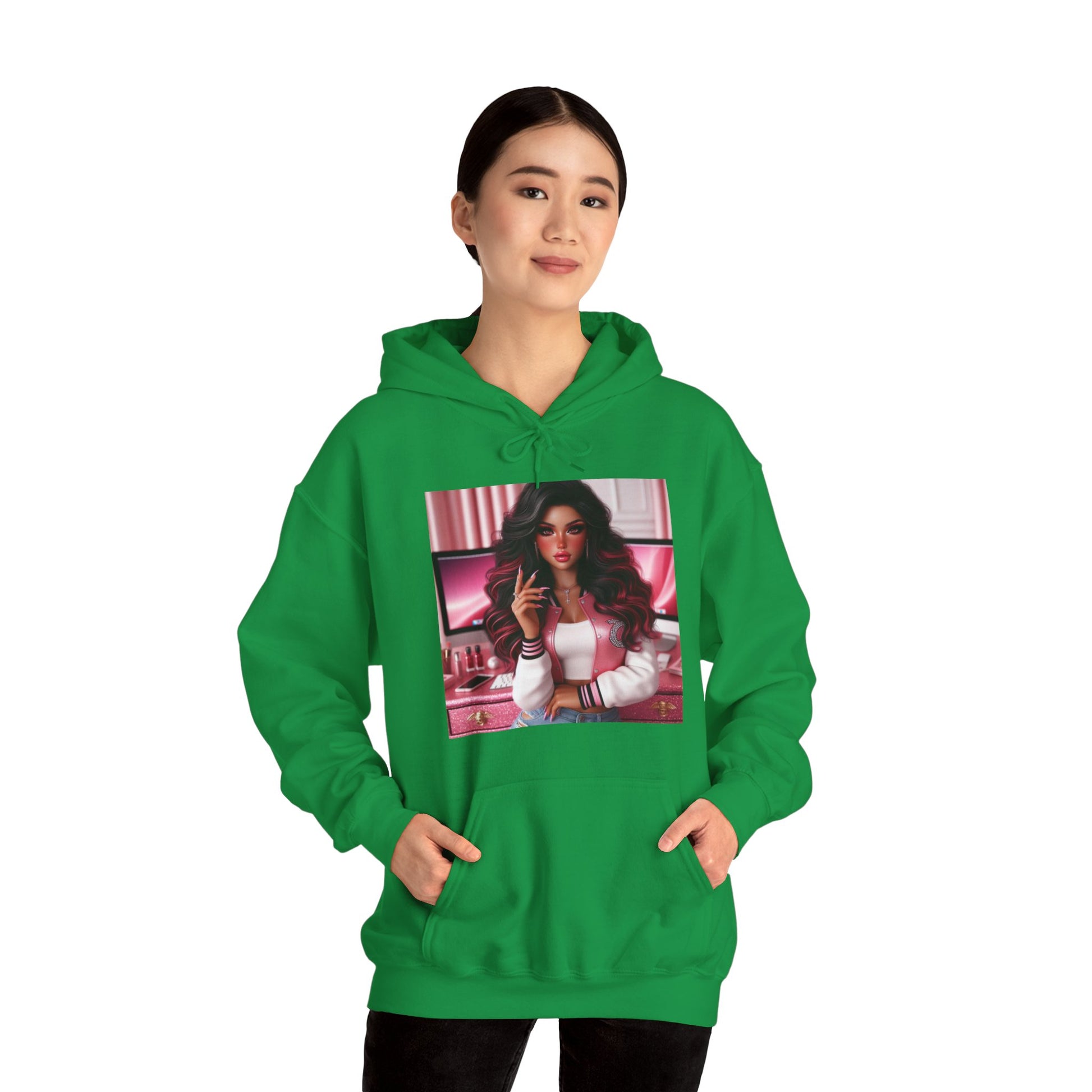 Pink Everything Hoodie Hoodie Printify