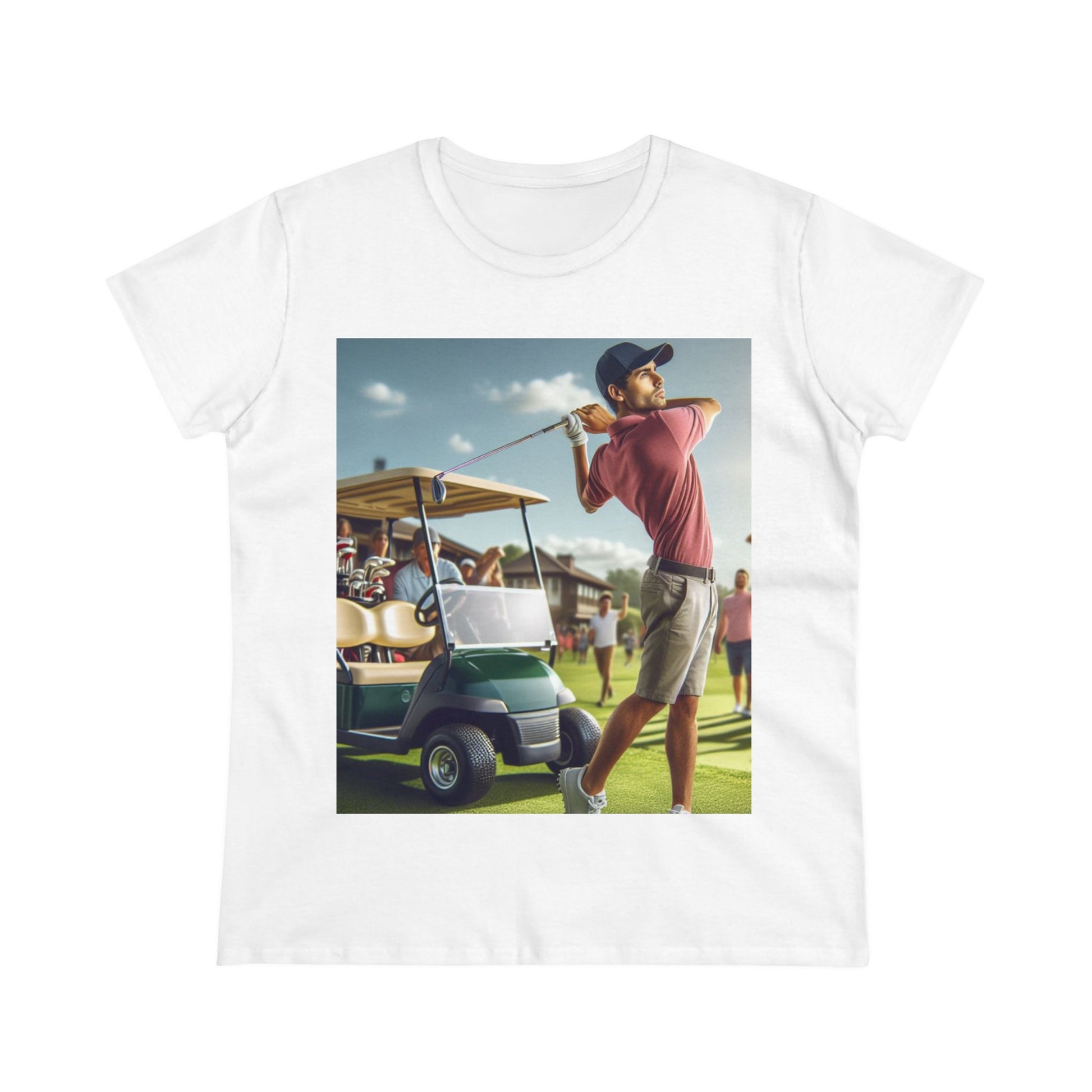 Golf Tournament T-Shirts T-Shirt Printify White S