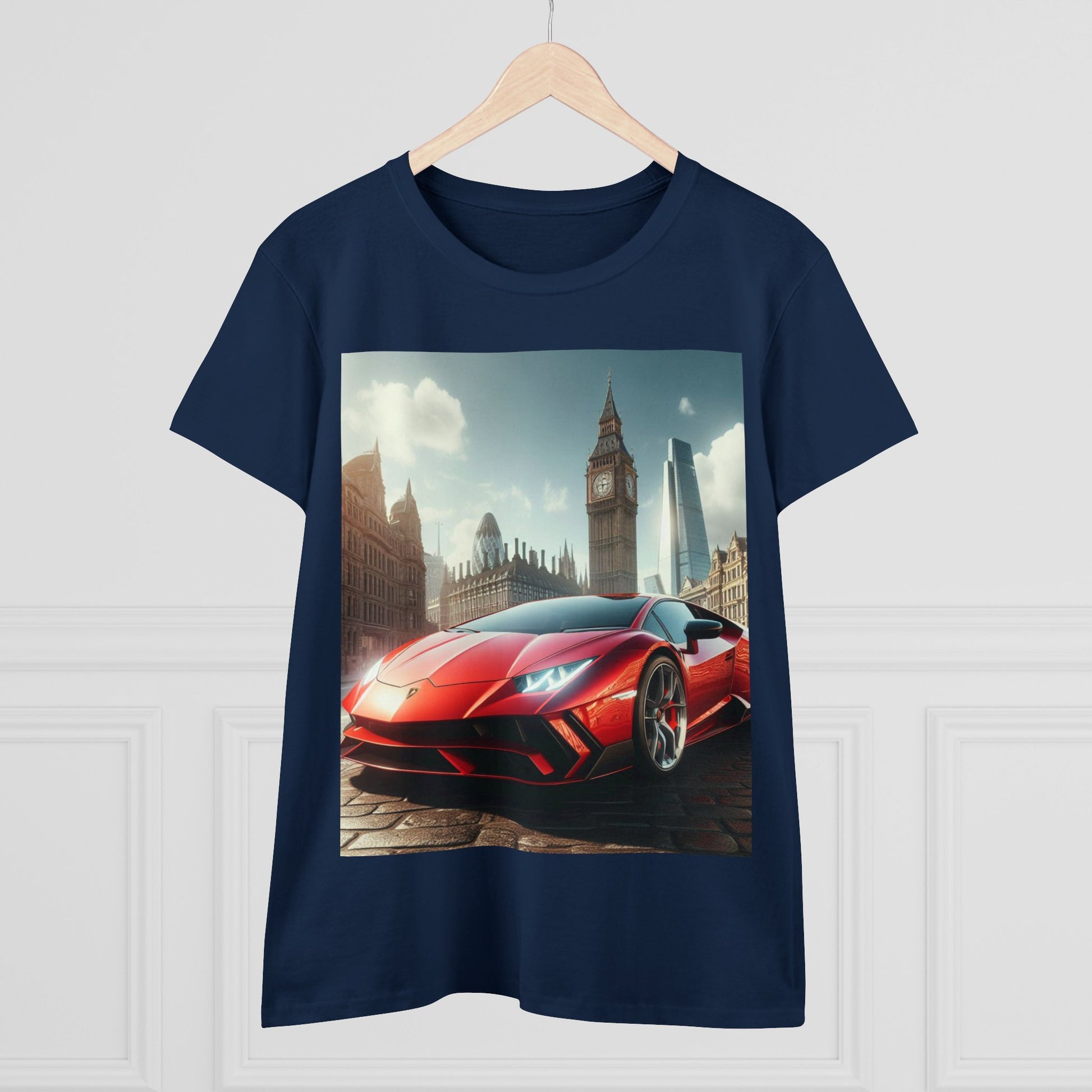Red Lamborghini T-Shirt T-Shirt Printify