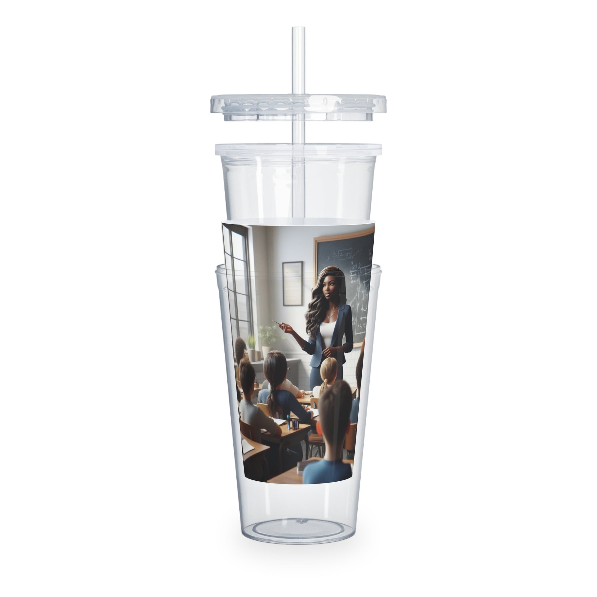 Class in Session Tumbler with Straw Mug Printify