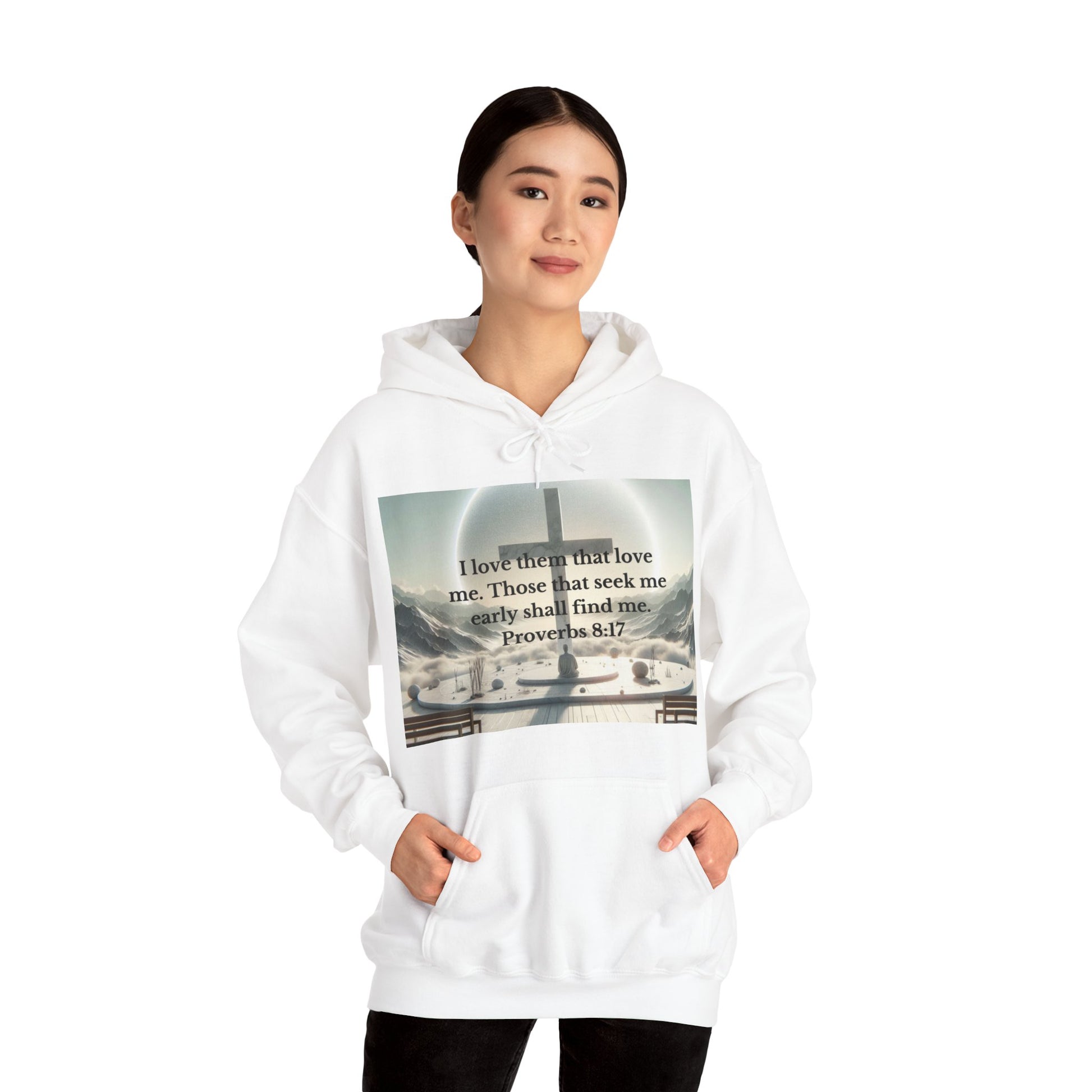 Proverbs 8:17 Hoodie Hoodie Printify