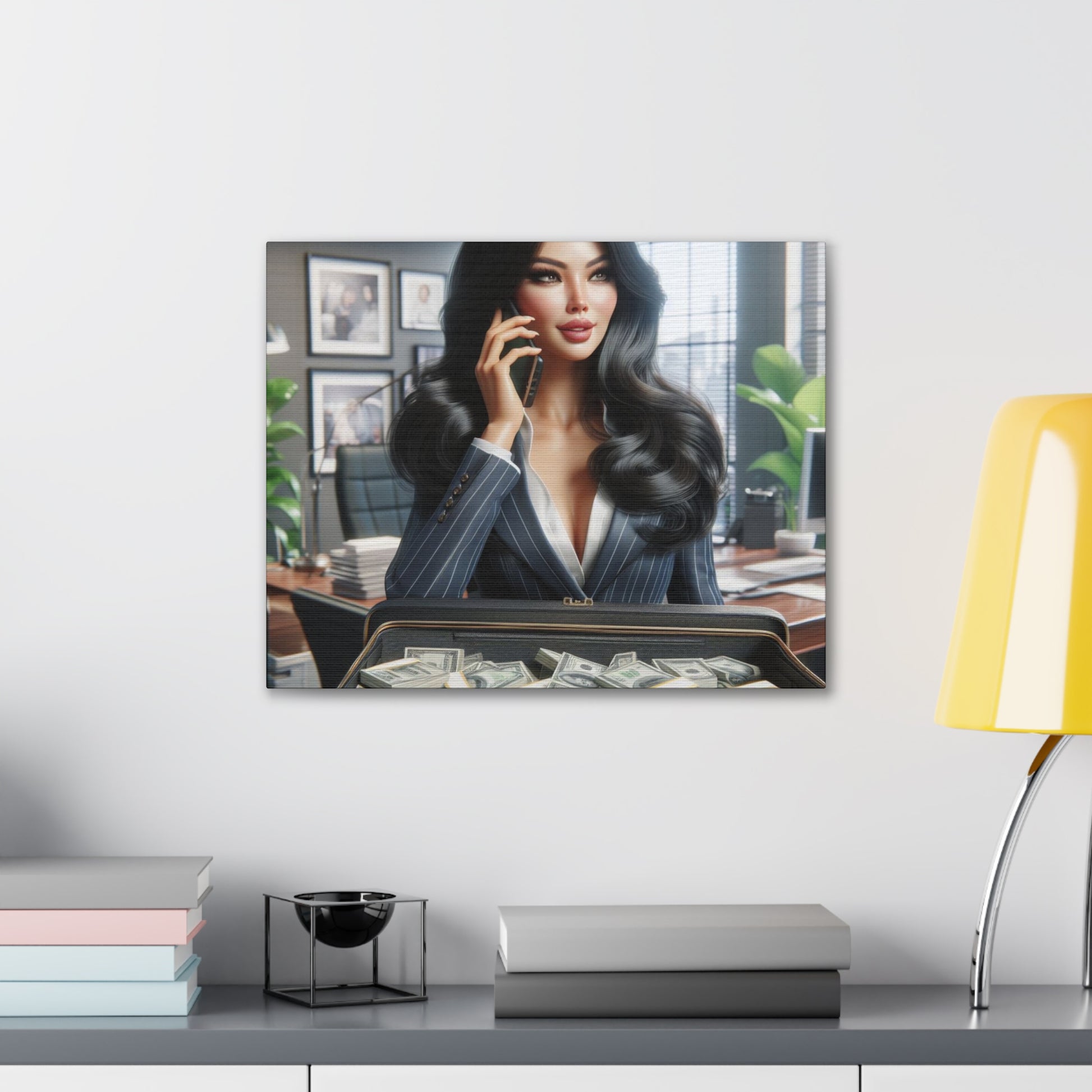 Business Deal Canvas Canvas Printify 20″ x 16″ (Horizontal) 0.75''