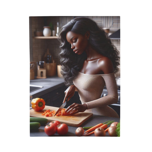 Dinner Time Plush Blanket All Over Prints Printify 30" × 40"