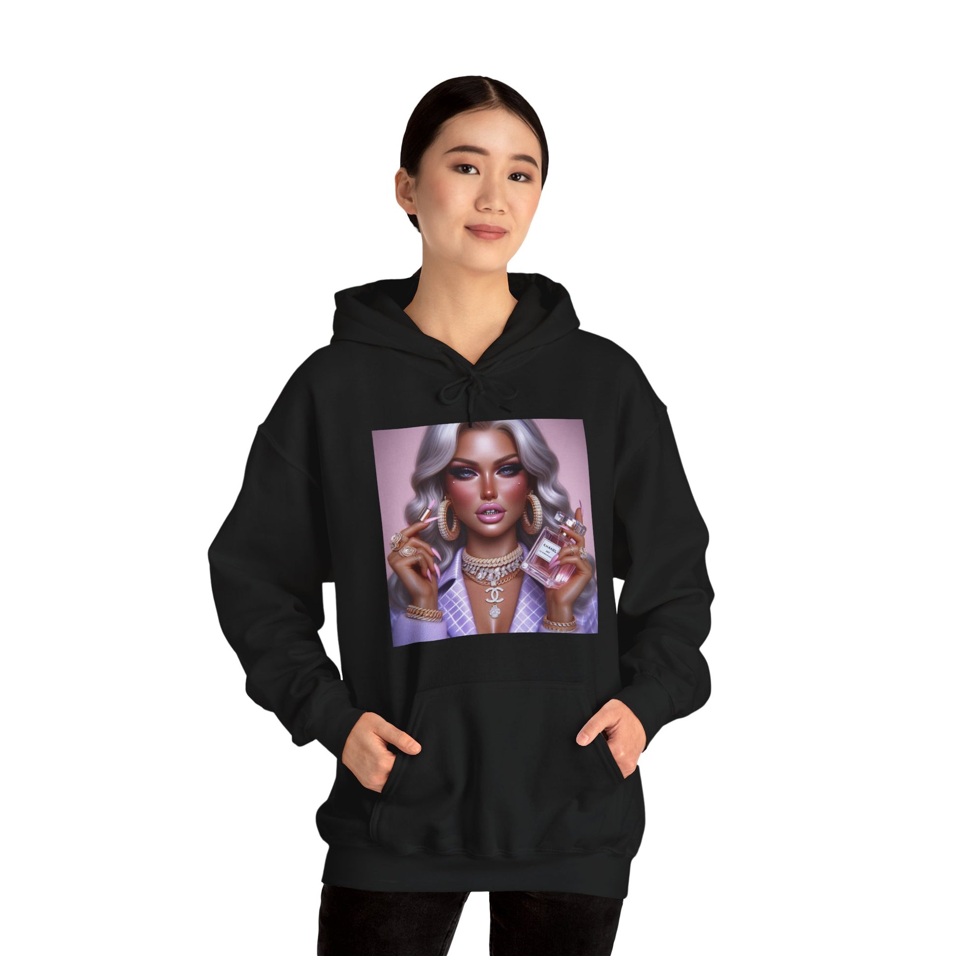 Chanel Please Hoodie Hoodie Printify