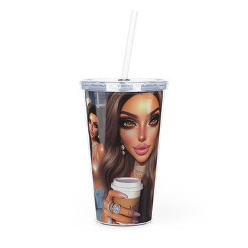 Coffee Baddies Tumbler with Straw Mug Printify 20oz Transparent