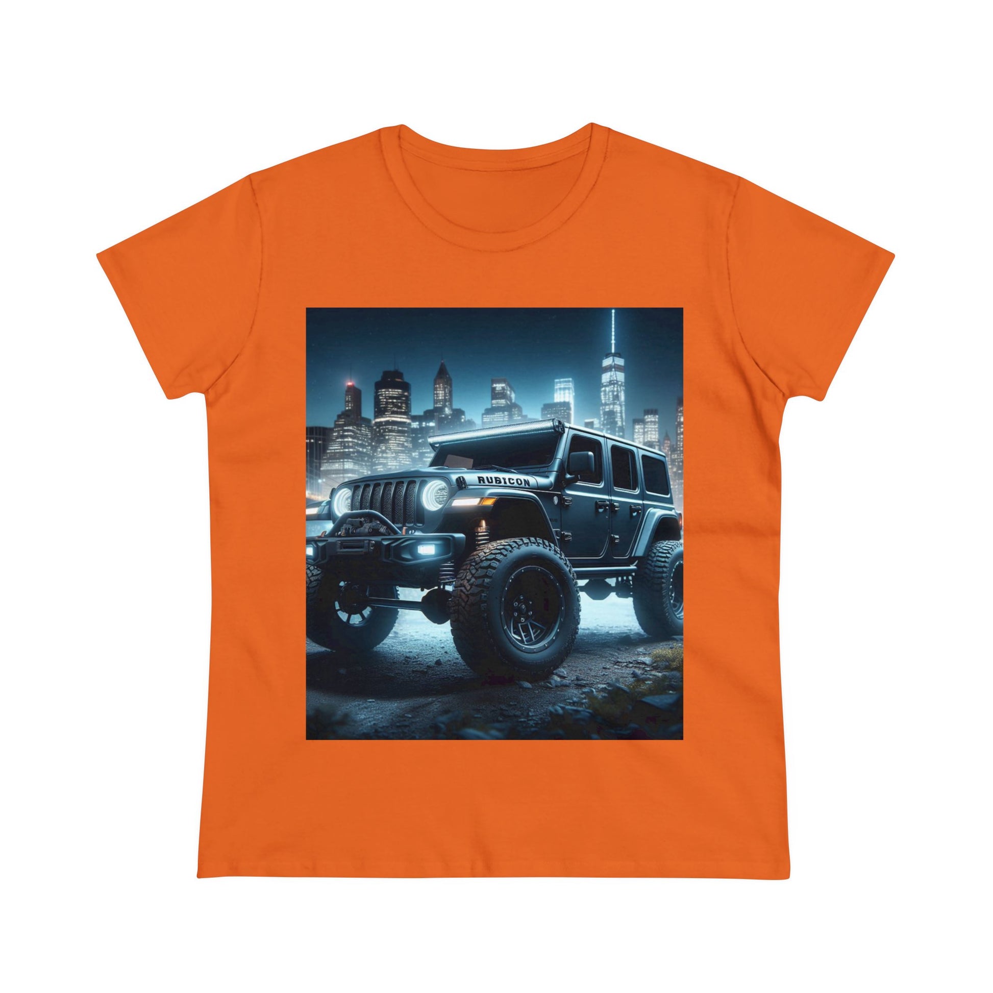 Gray Rubicon T-Shirt T-Shirt Printify Orange S