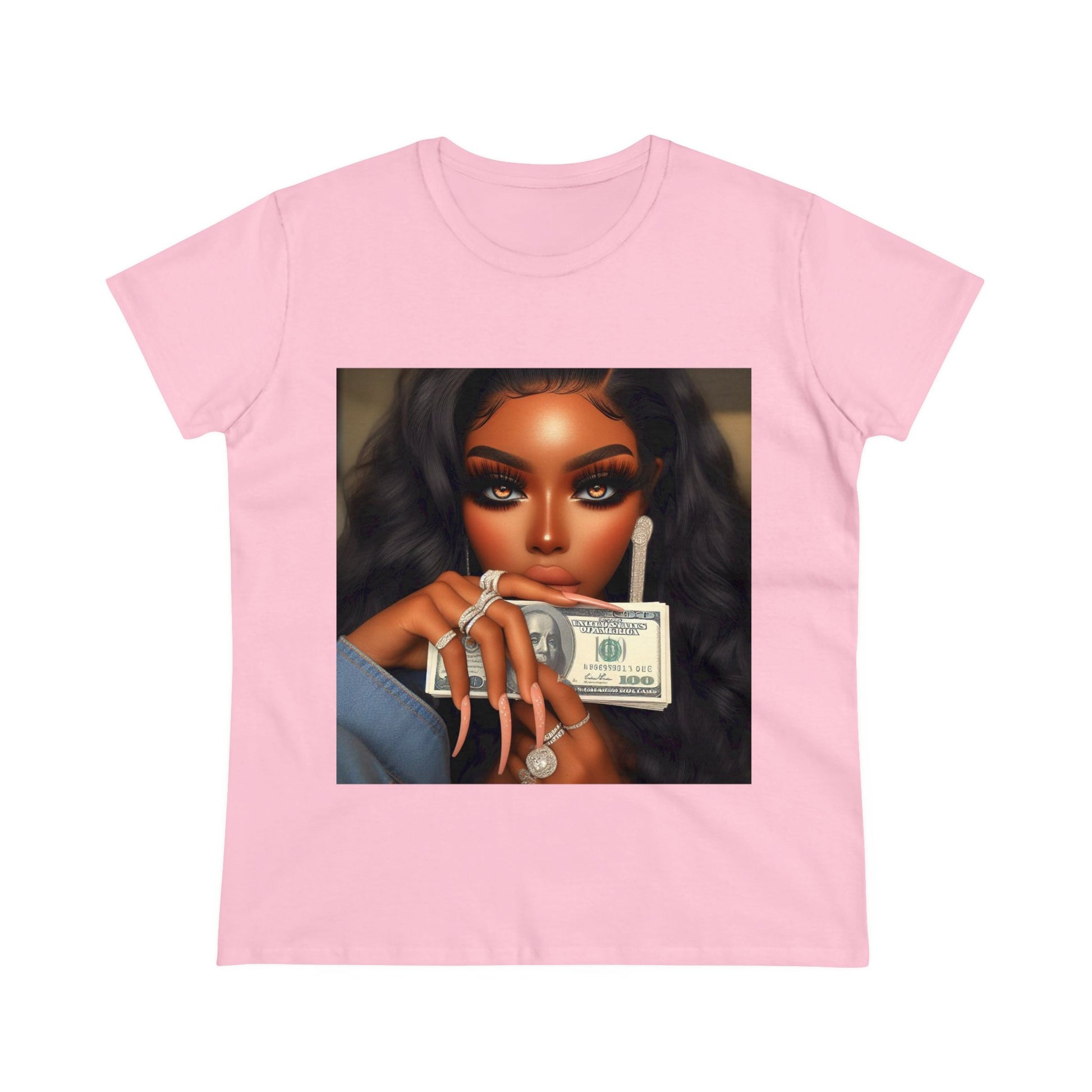 Money Talks T-Shirt T-Shirt Printify Light Pink S