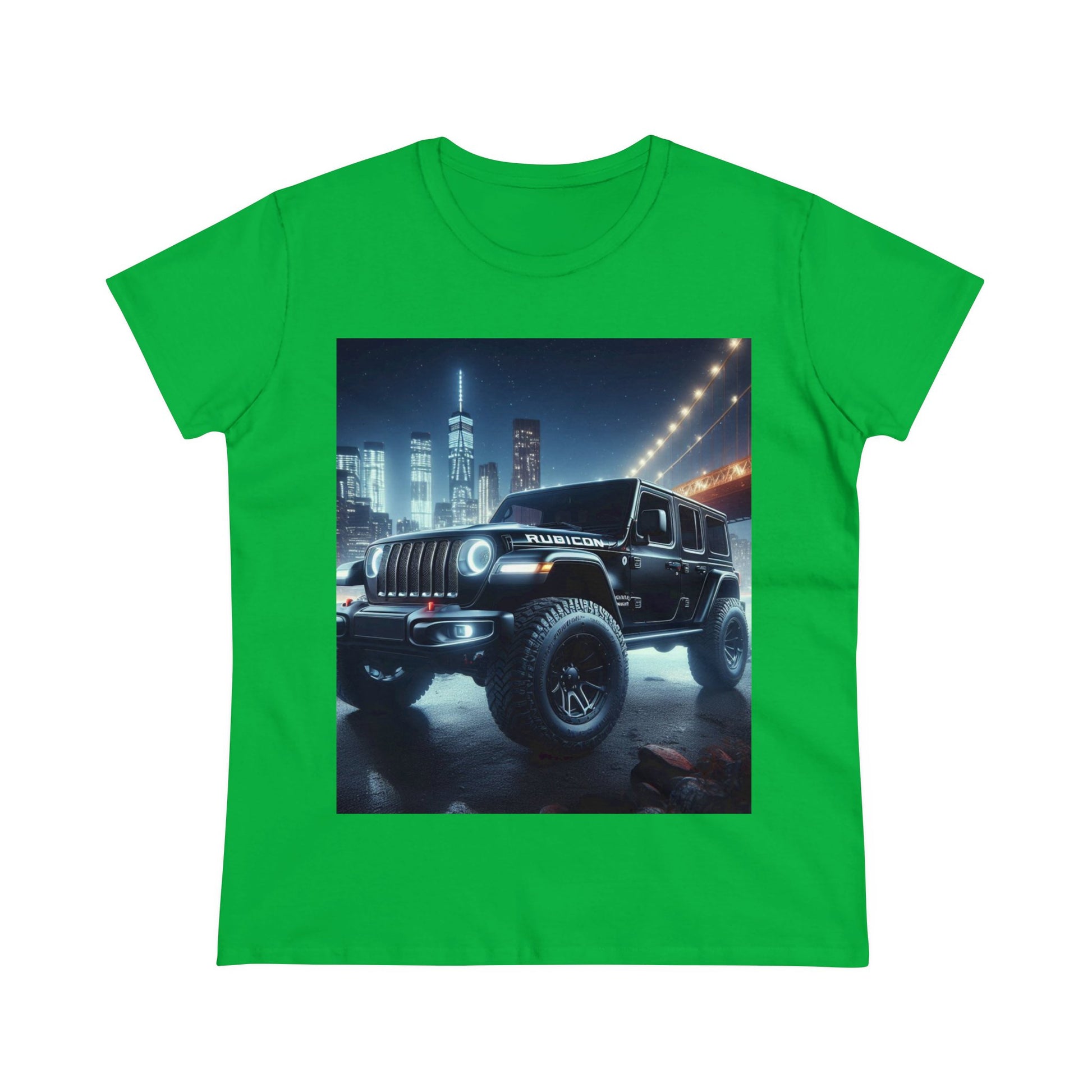 Black Rubicon T-Shirt T-Shirt Printify Irish Green S