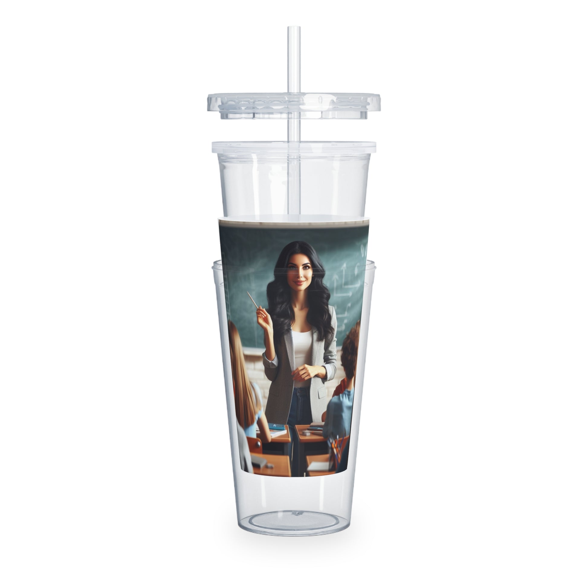 Class in Session Tumbler with Straw Mug Printify