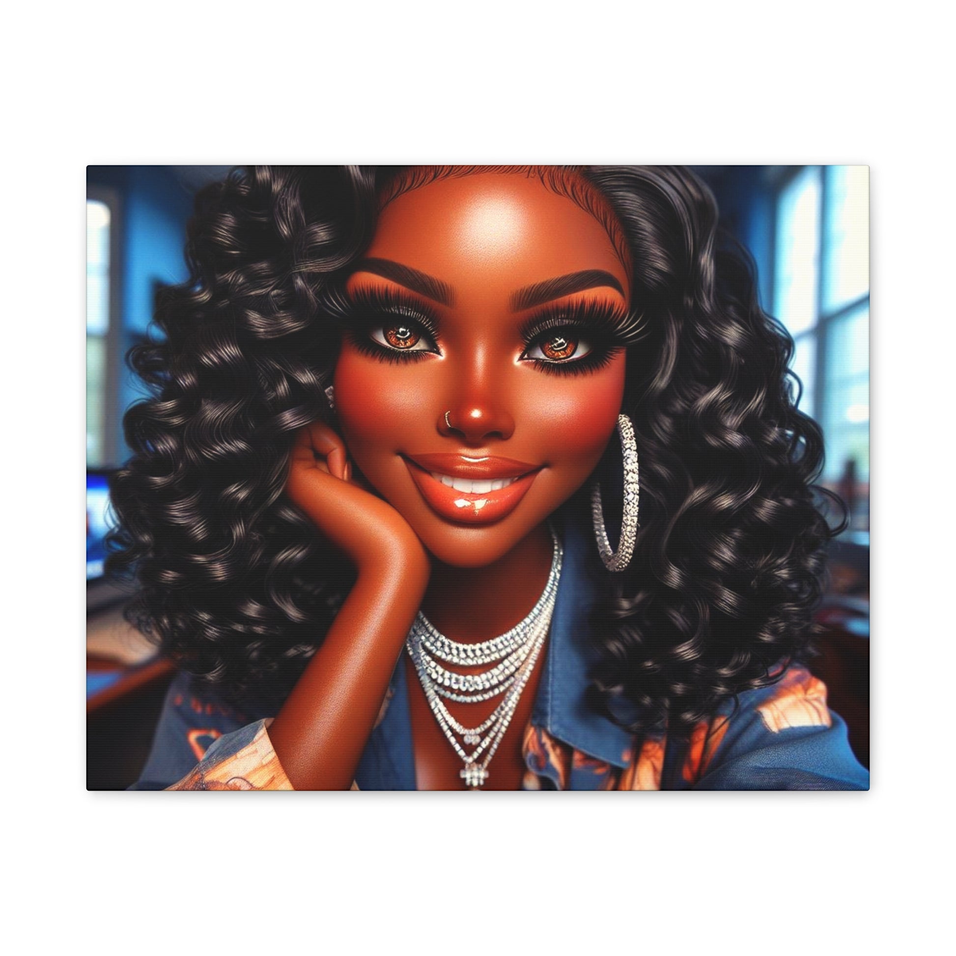 Happiness Canvas Canvas Printify