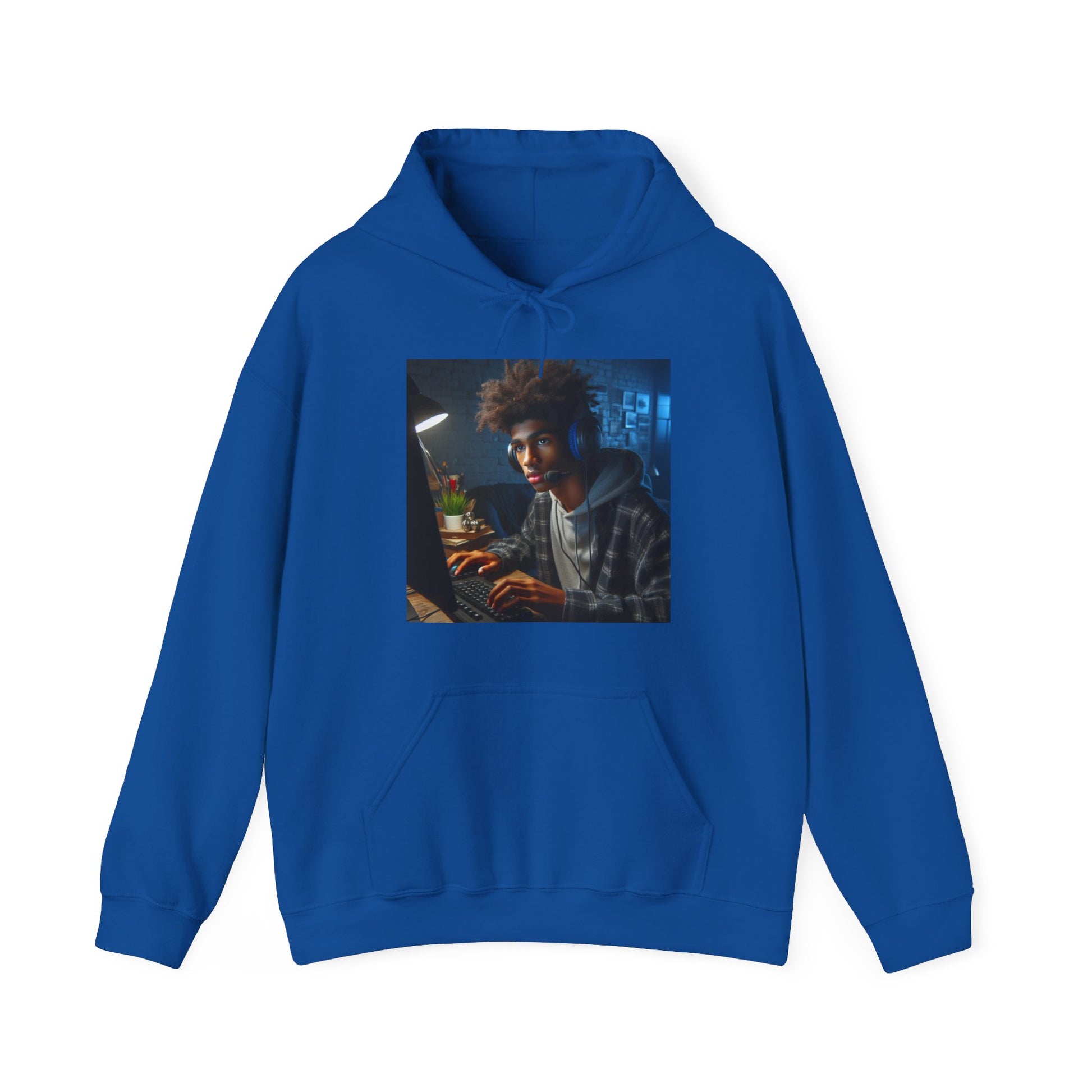 Game Time Hoodie Hoodie Printify Royal S