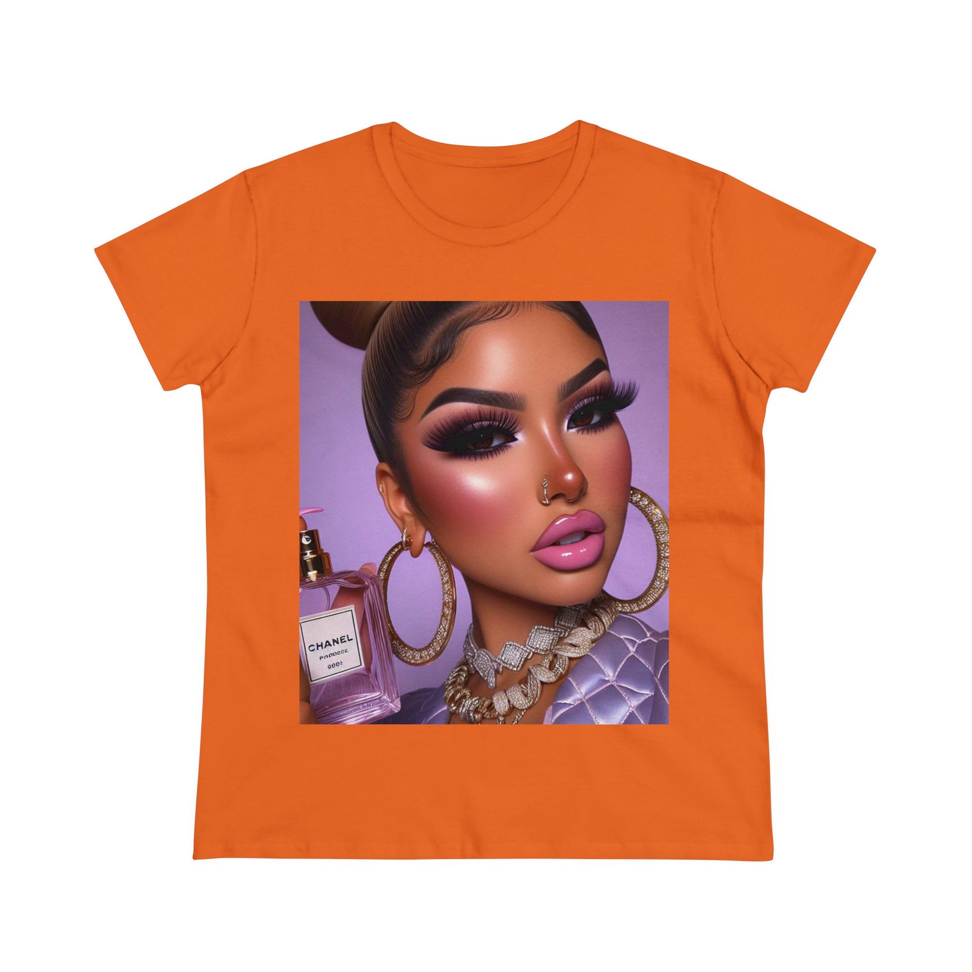 Chanel Please T-Shirt T-Shirt Printify Orange S
